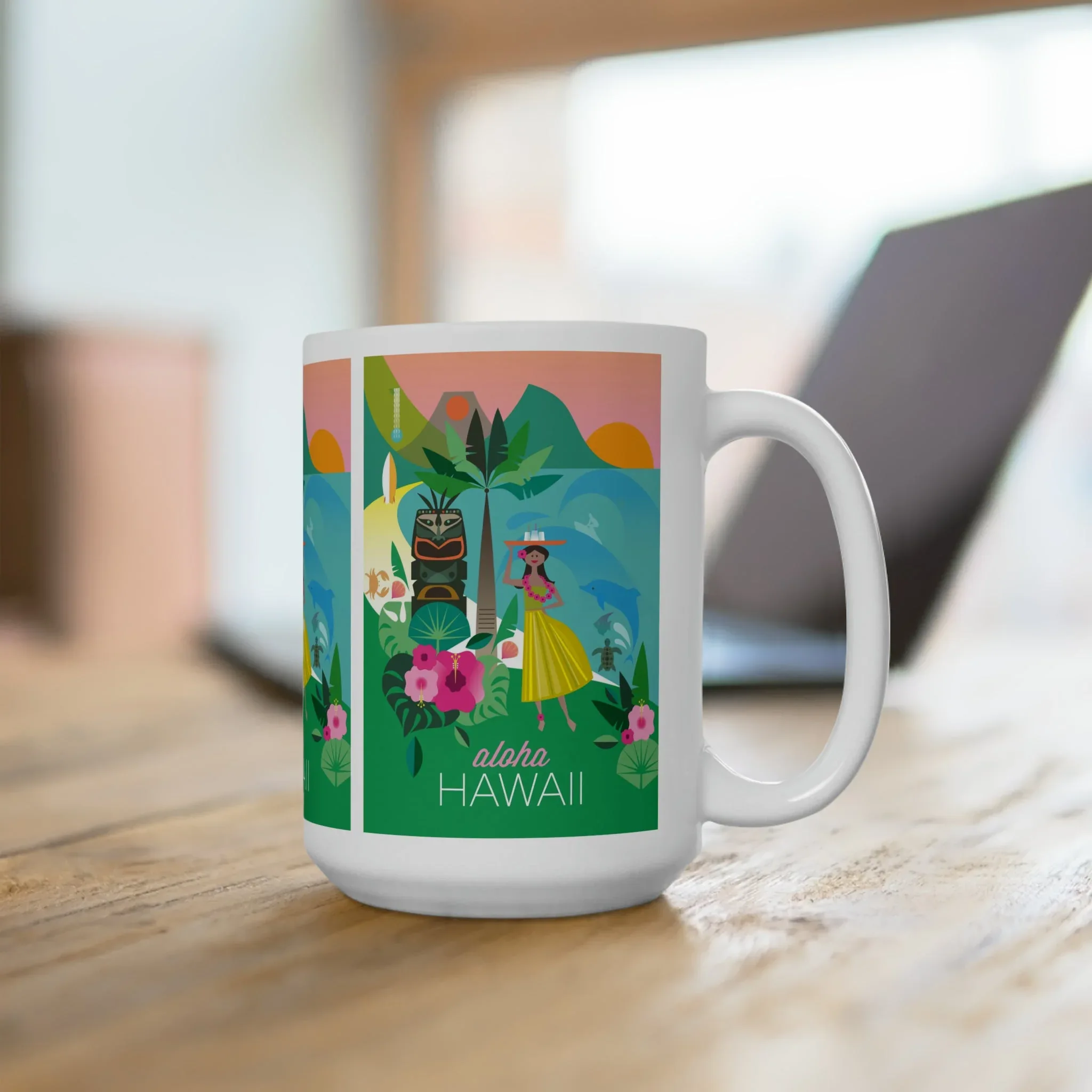 Hawaii Ceramic Mug 11oz or 15oz - Image 4