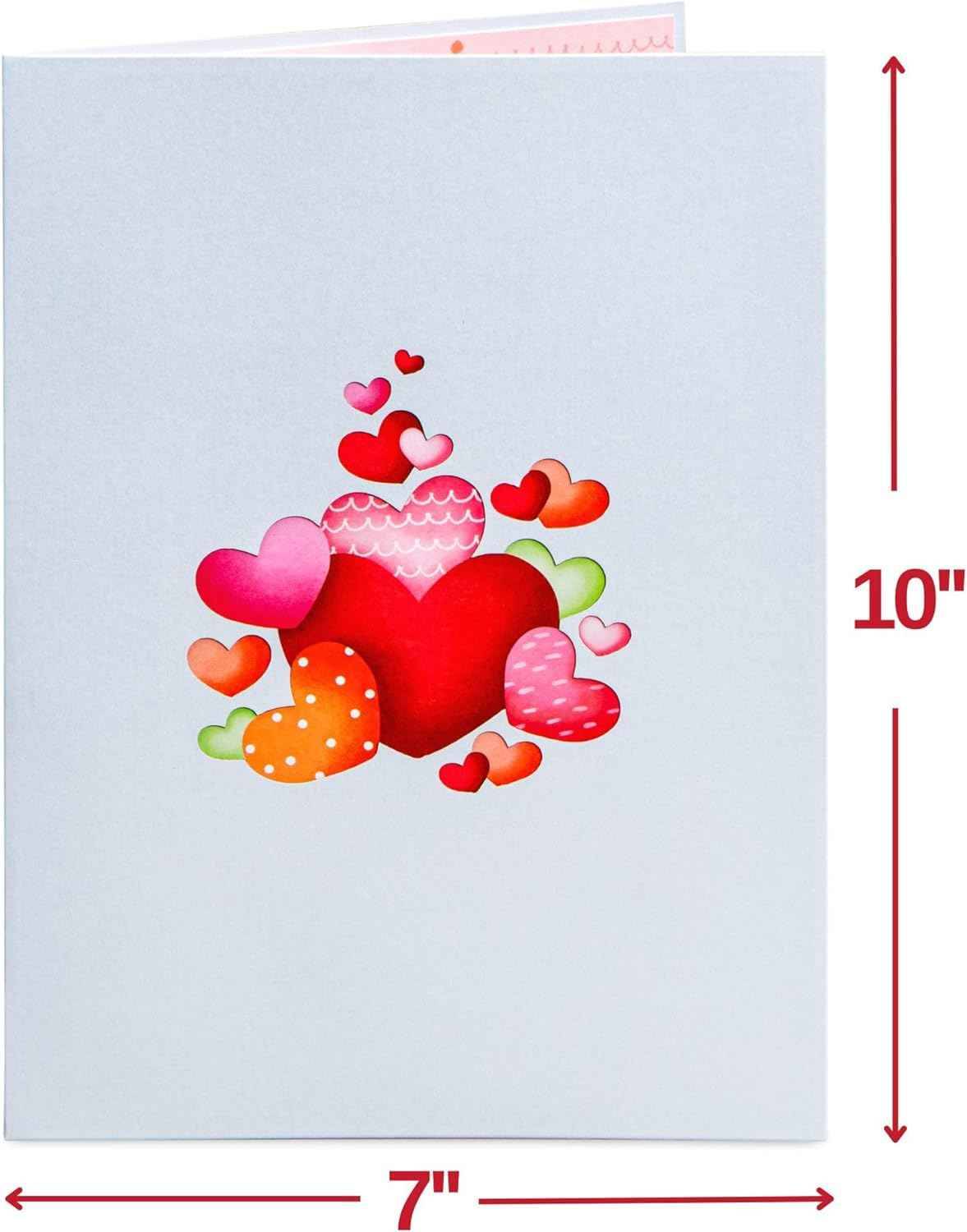 Heart Tree Oversized Pop Up Card with Keepsake - Image 5