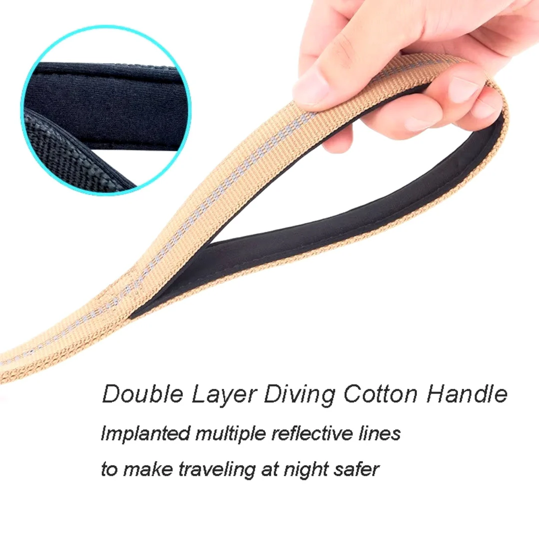 Heavy duty tactical bungee leash shock absorbing reflective, no pull. - Image 5