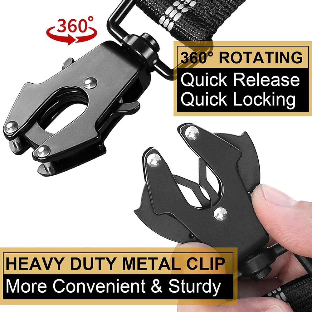 Heavy Duty Tactical 'No-Pull' Bungee Leash - Image 14