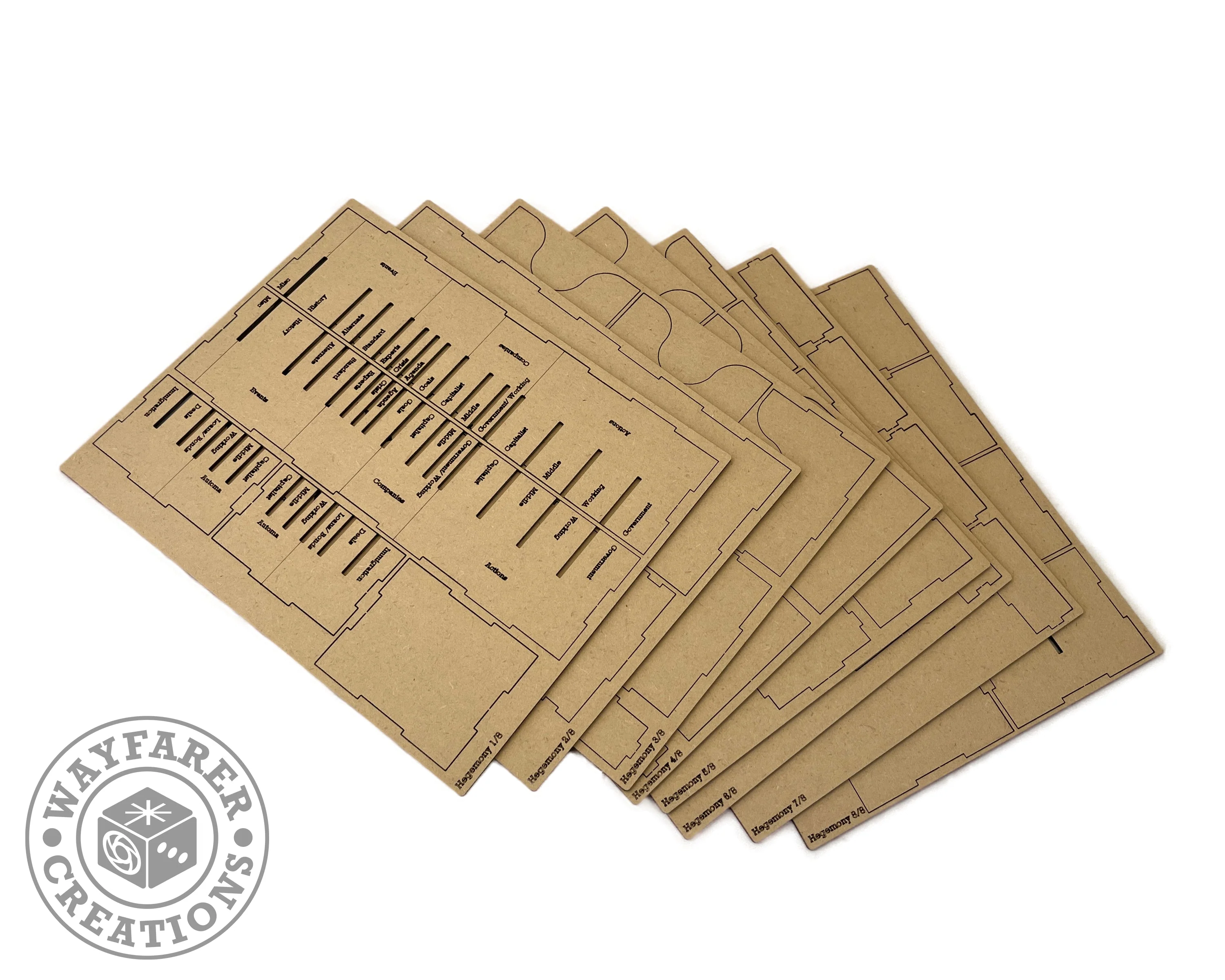 Hegemony Board Game Organizer Insert - Image 3