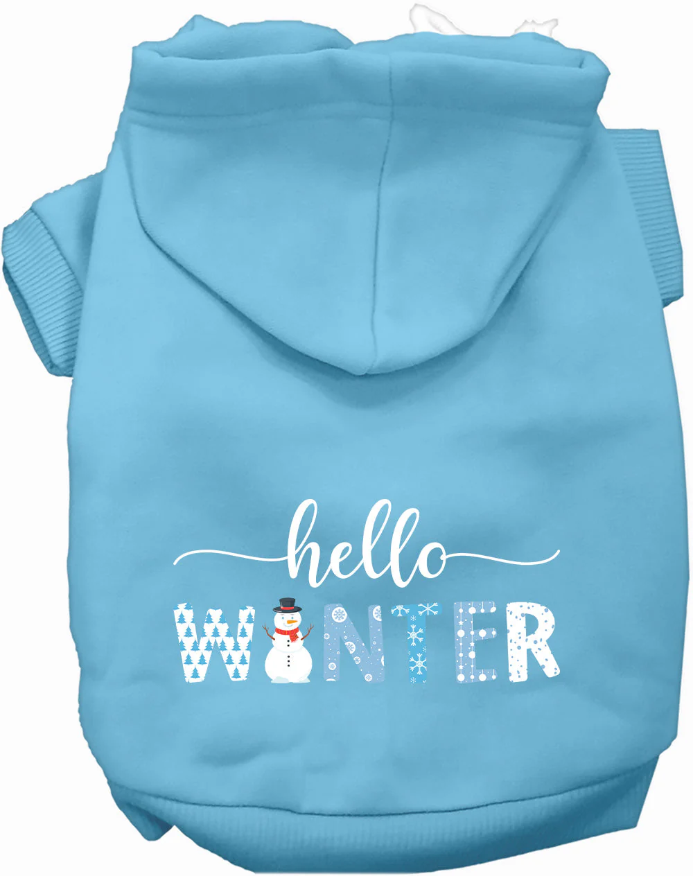 Hello Winter Pet Hoodie - Image 3