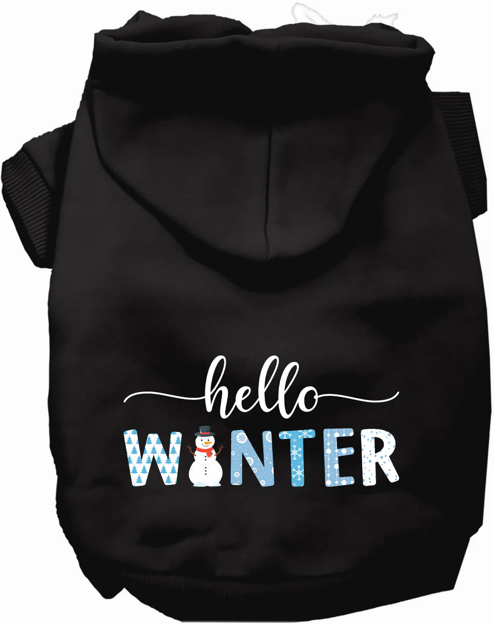 Hello Winter Pet Hoodie - Image 4