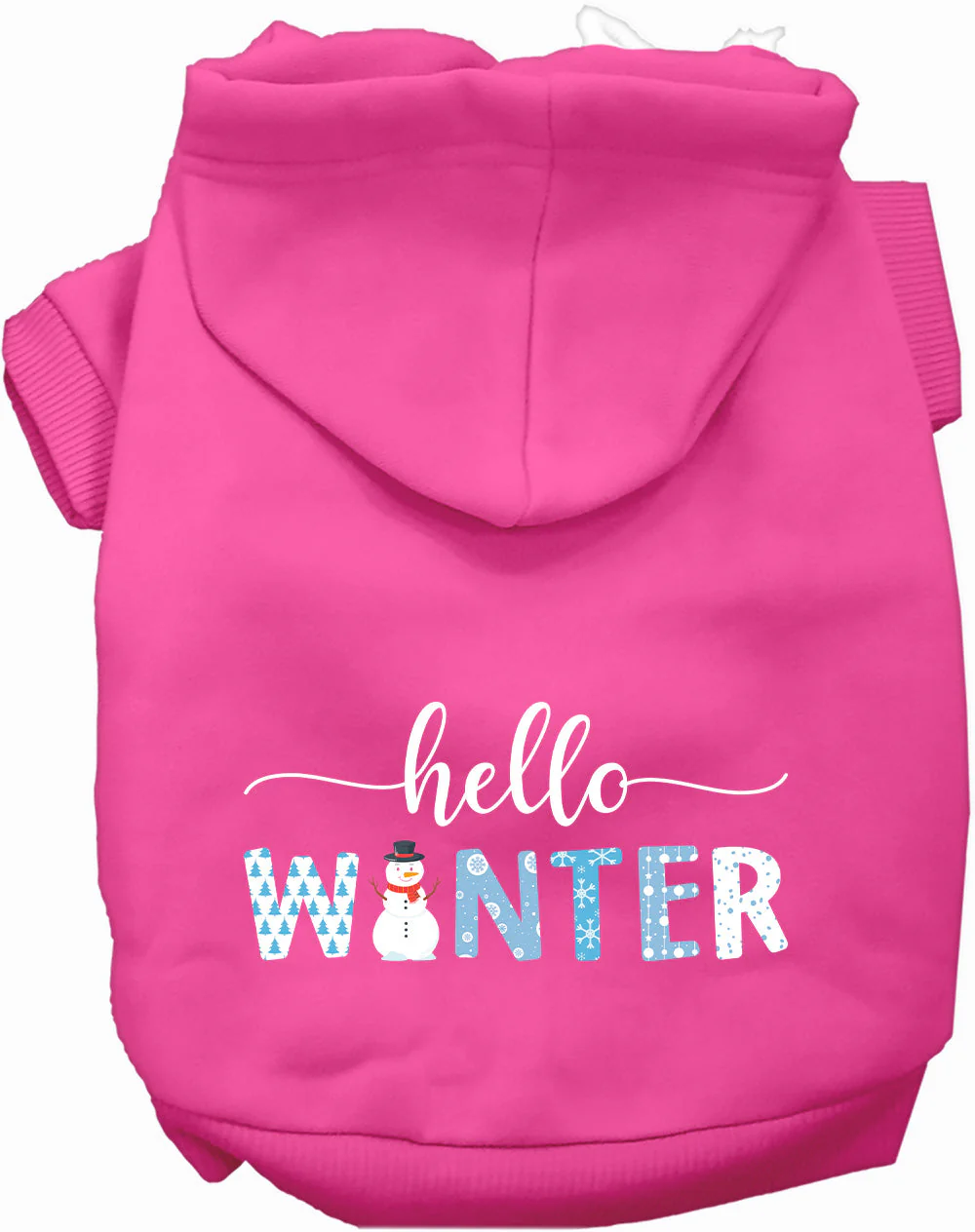 Hello Winter Pet Hoodie - Image 5