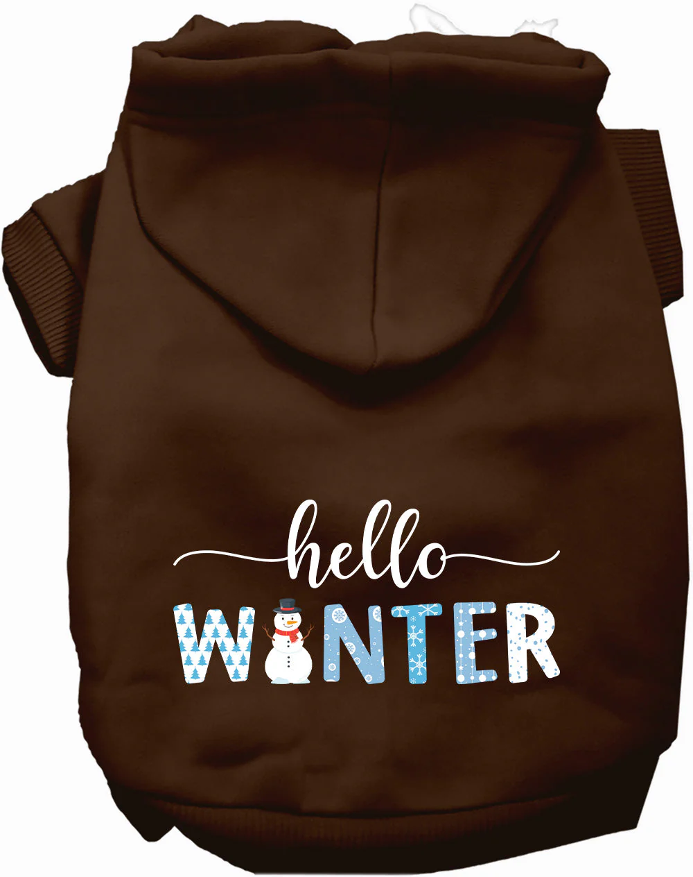 Hello Winter Pet Hoodie - Image 6