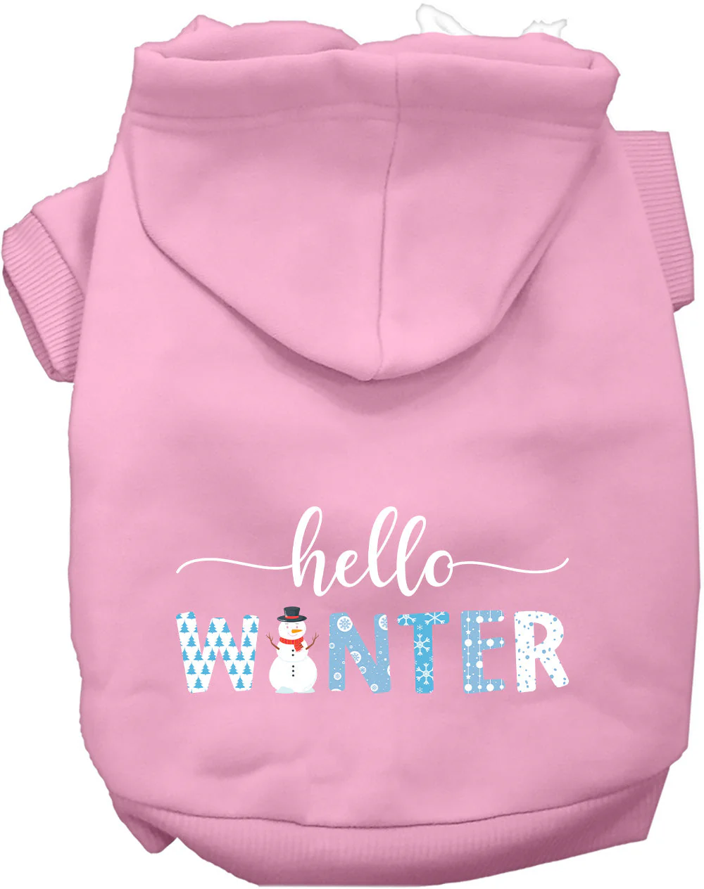 Hello Winter Pet Hoodie - Image 8