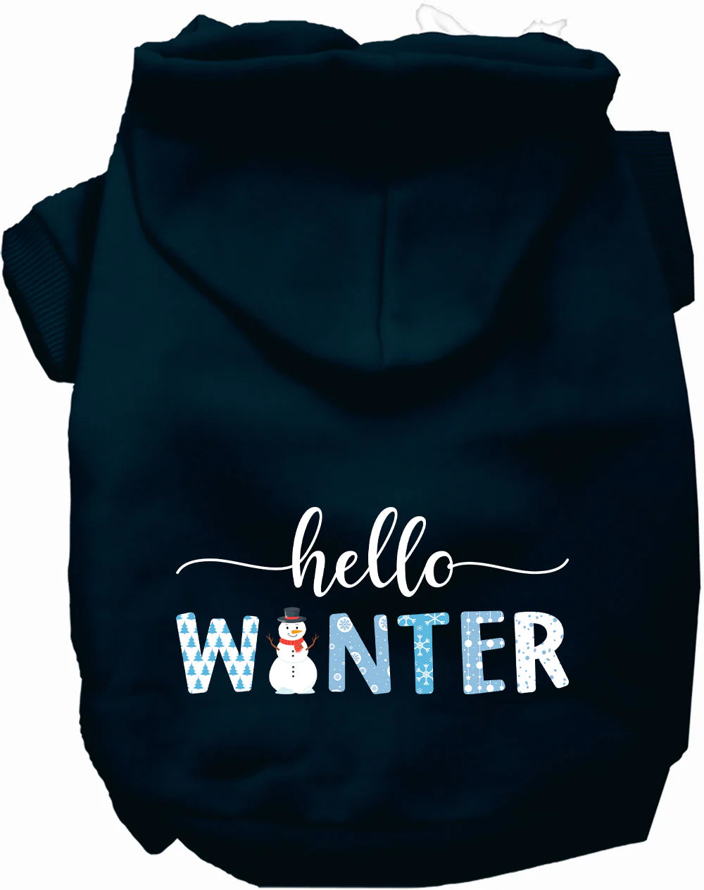 Hello Winter Pet Hoodie - Image 9