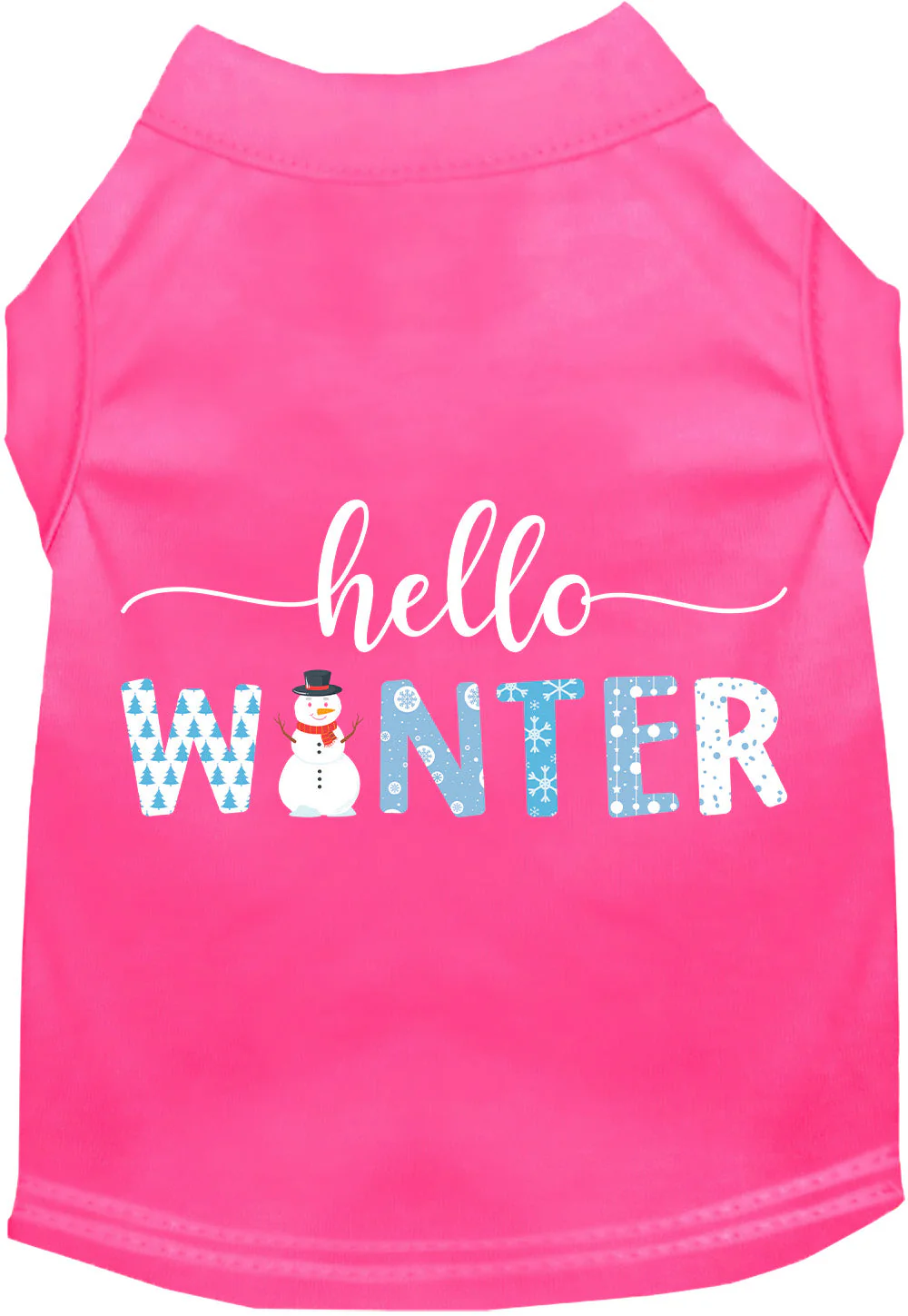 Hello Winter Pet Shirt - Image 3