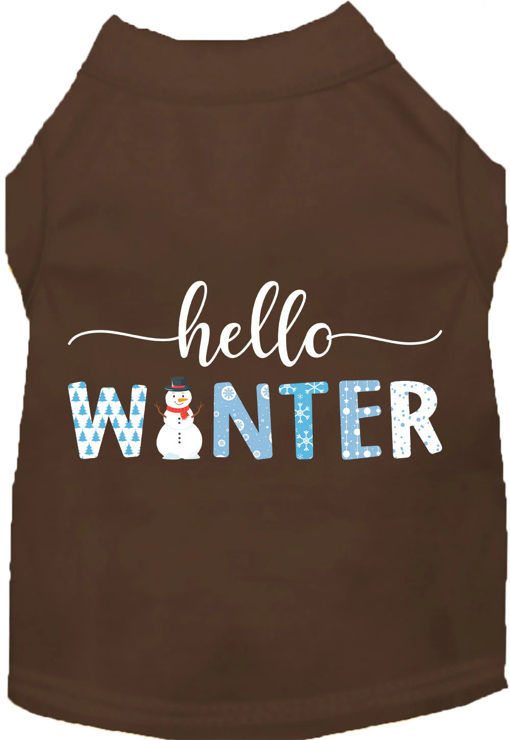 Hello Winter Pet Shirt - Image 4