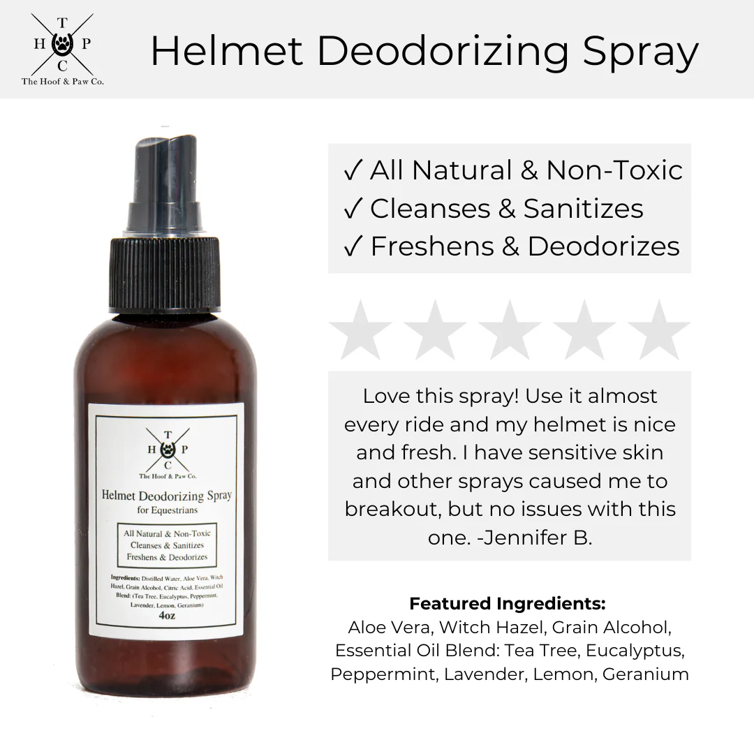 Helmet Deodorizing Spray for Humans - 4oz - Image 2