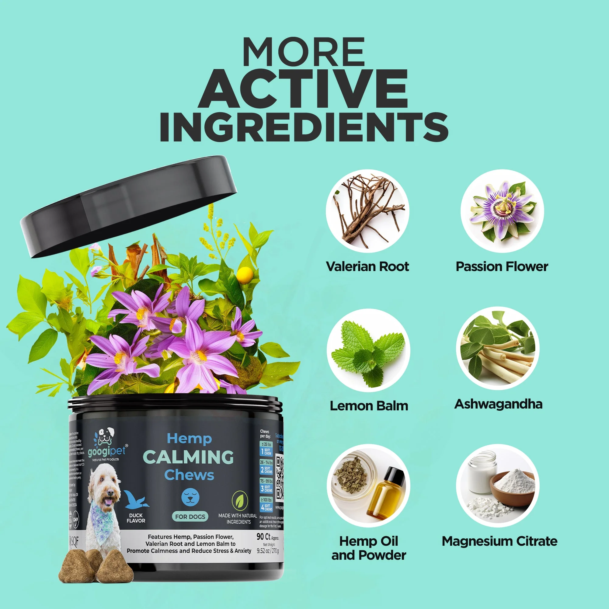 Hemp Calming Chews for Dogs - Image 5