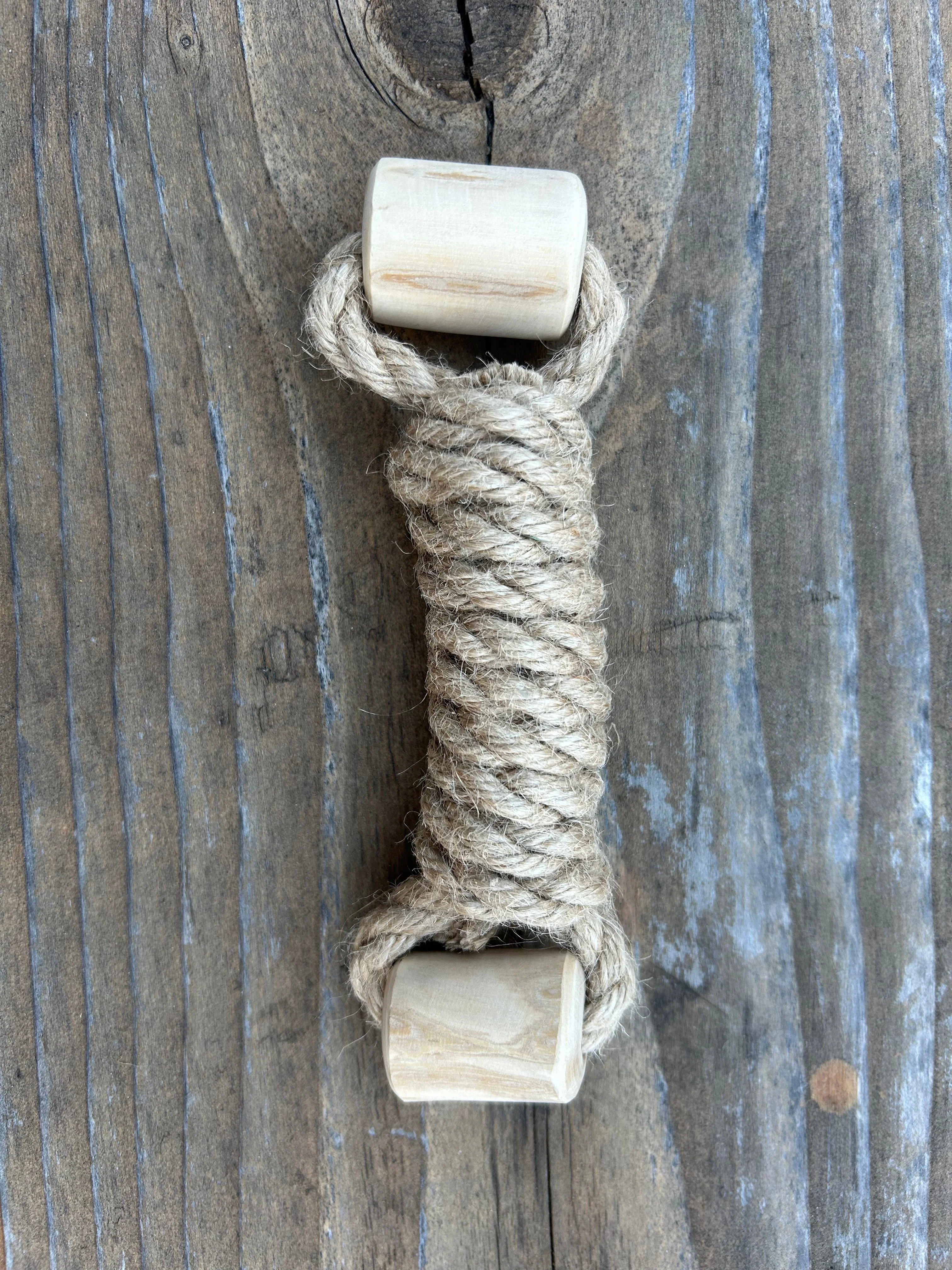hemp rope + coffee wood toy - Image 12