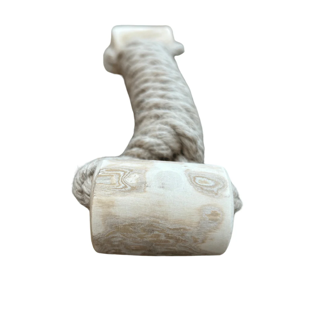 hemp rope + coffee wood toy - Image 7