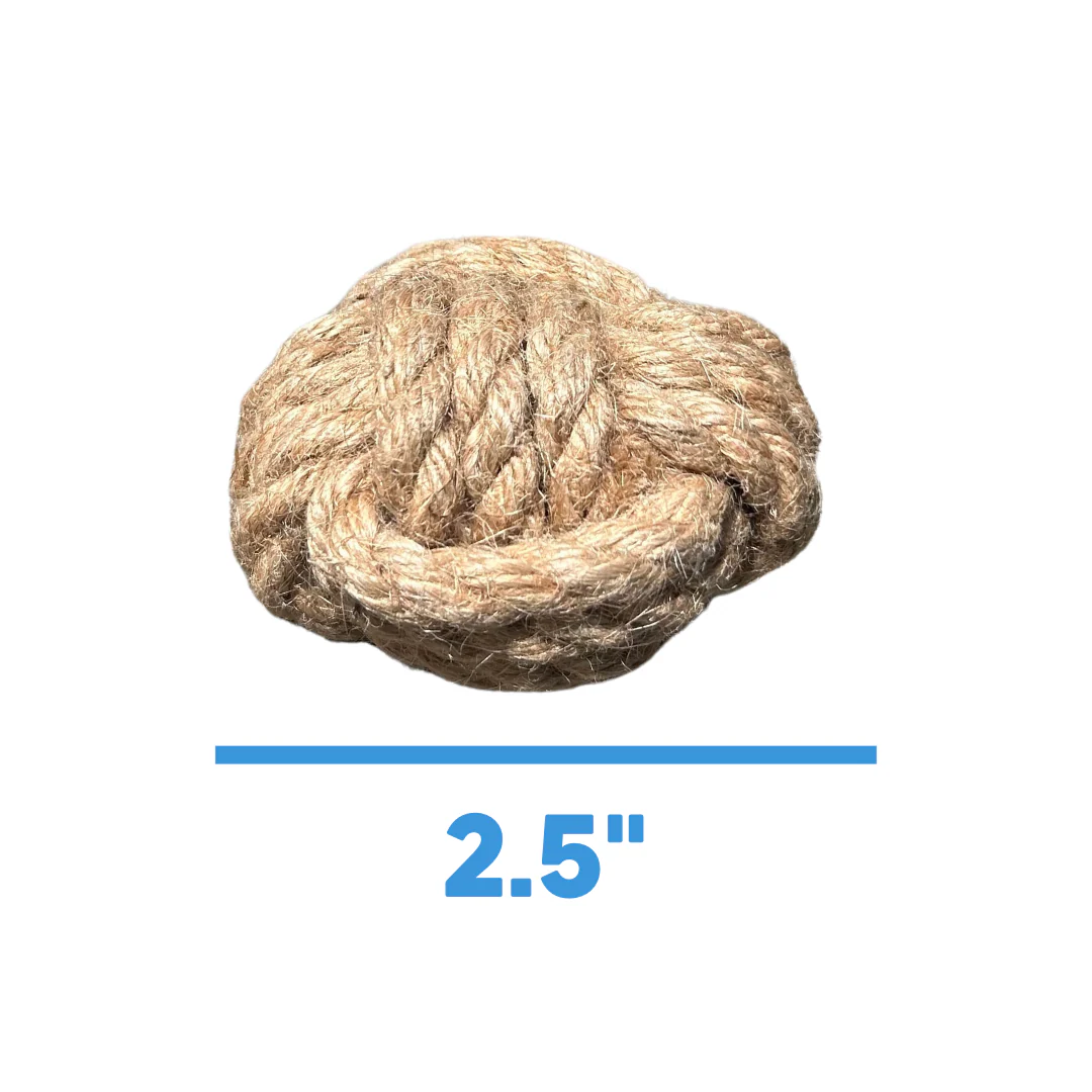 hemp rope dog tug toy - Image 6
