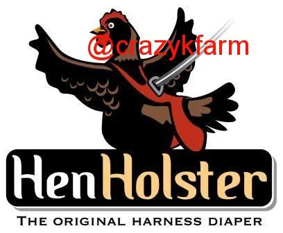 Hen Holster Chicken Diaper Harness with Permanent Sewn-in Liner (Duck Diaper, Goose Diaper, Parrot Diaper) - Image 5