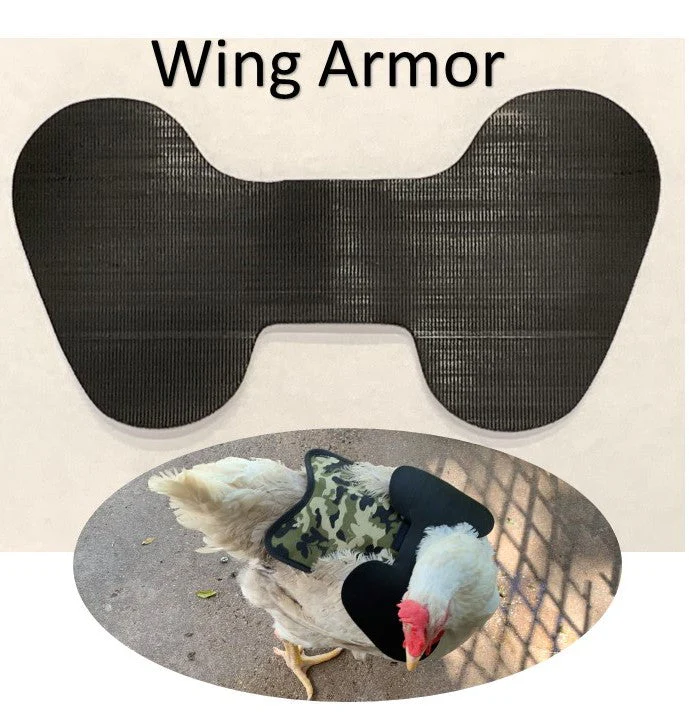 Hen Saver Chicken Saddle for Hens with Shoulder Protectors (Made in USA Hen Apron) - Image 2