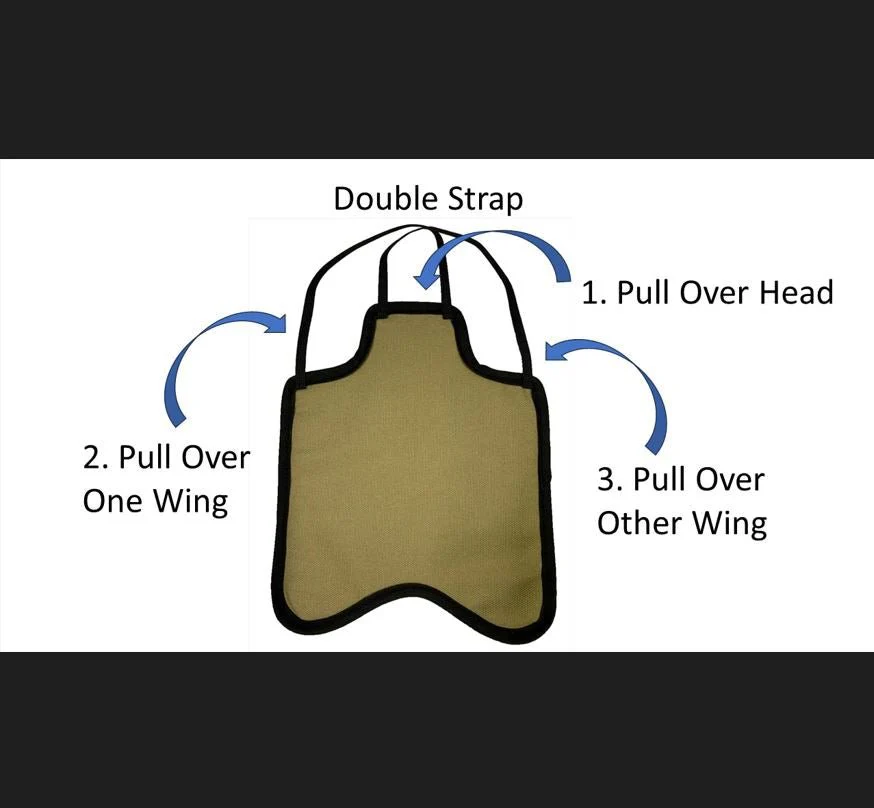 Hen Saver Ultra-Light Chicken Saddle for Hens (Cool Mesh Hen Apron Made in USA) - Image 8