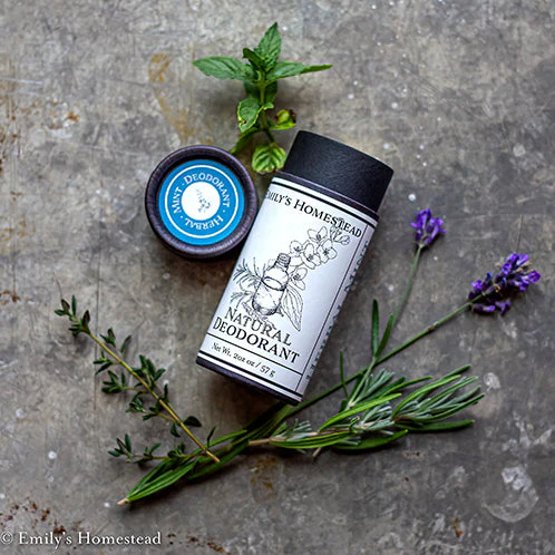 Herbal Mint Probiotic & Magnesium Deodorant - Image 2
