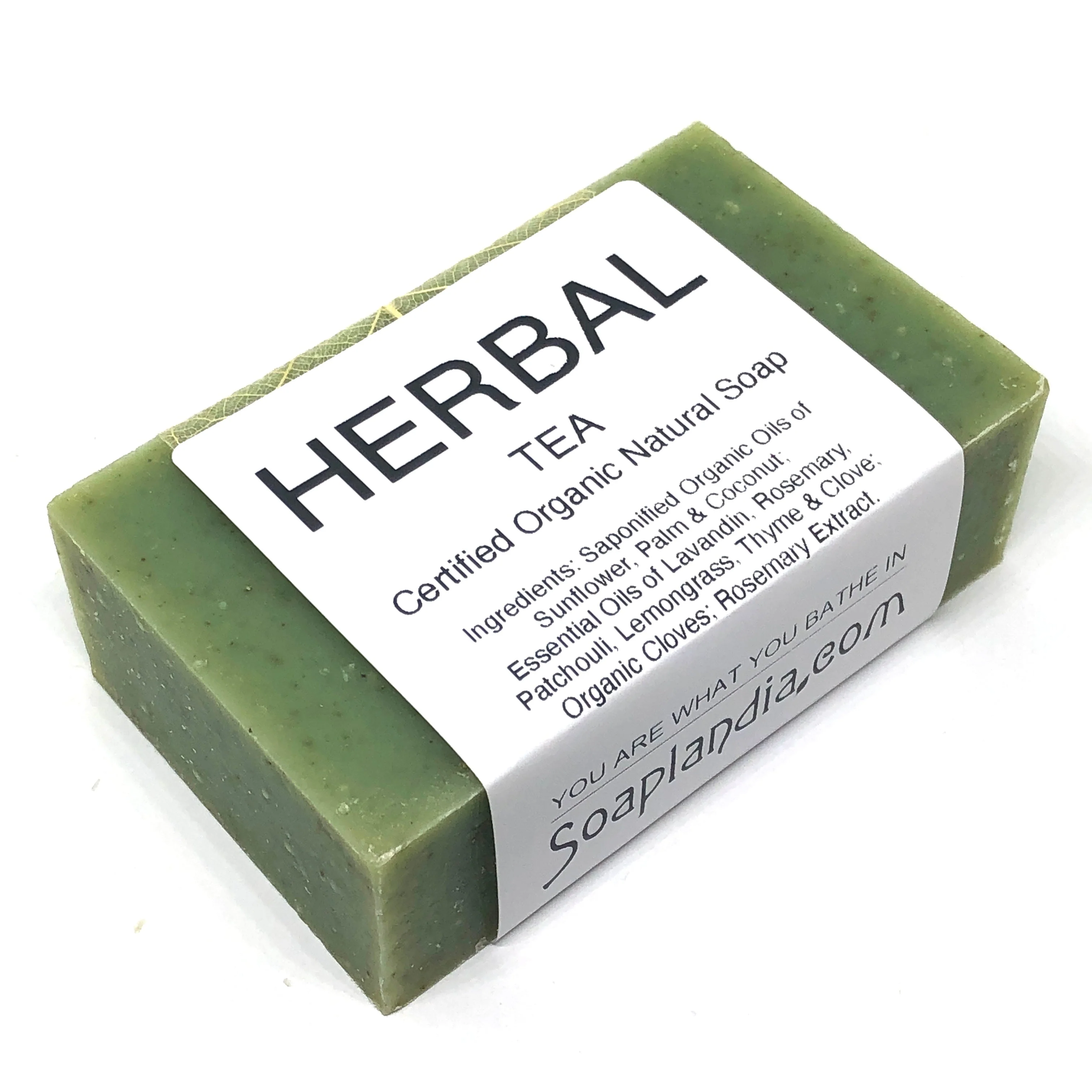 Herbal Tea Bar Soap, Organic - Image 2