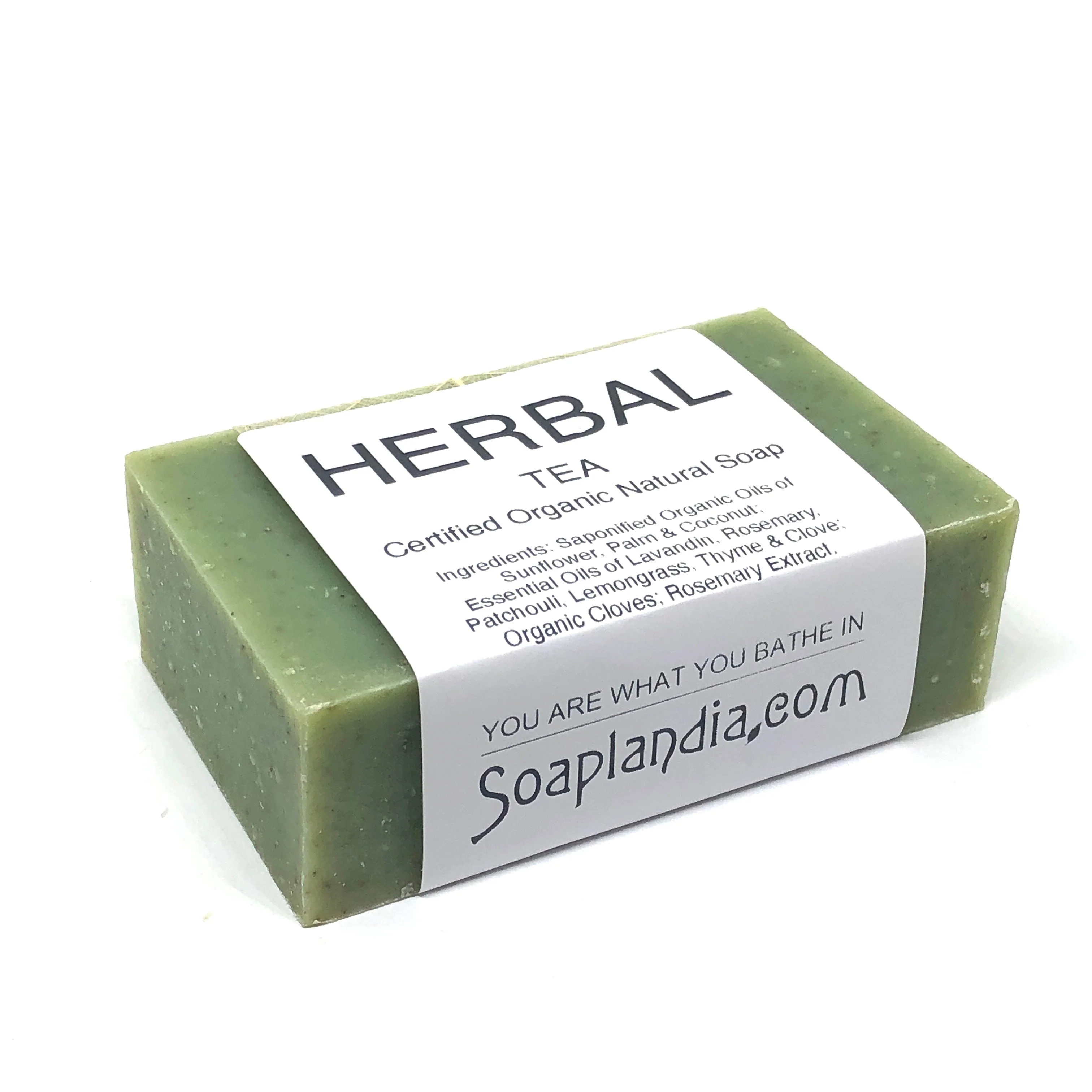 Herbal Tea Bar Soap, Organic - Image 3