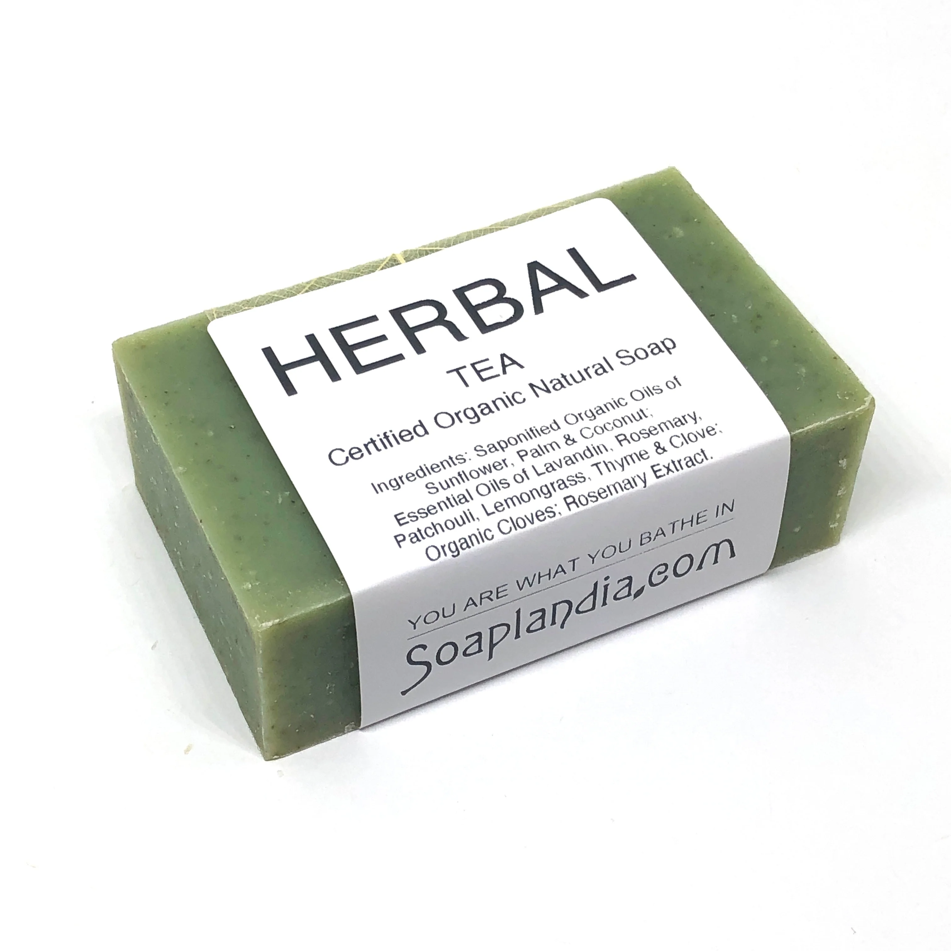 Herbal Tea Bar Soap, Organic - Image 4