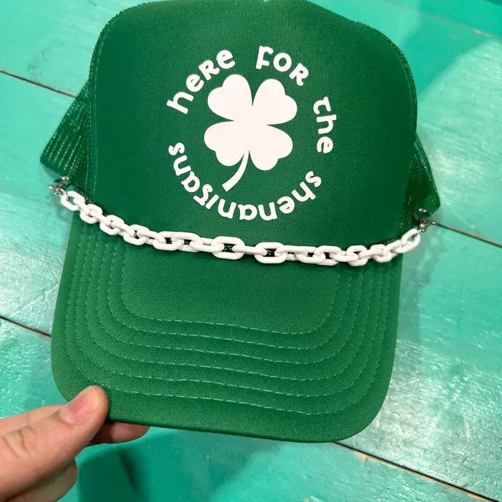 Here For The Shenanigans Trucker - Image 2