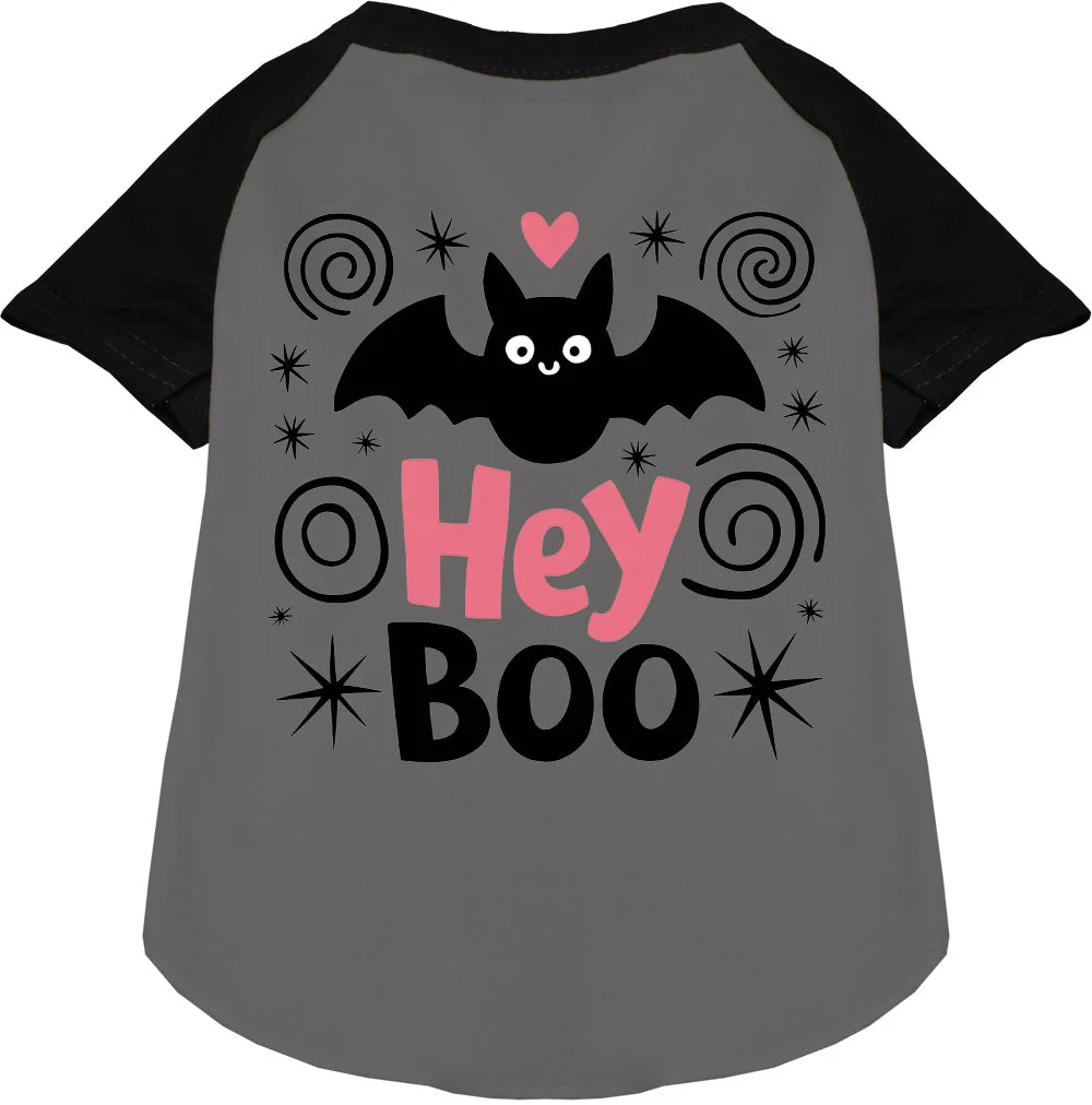 Hey Boo! Pet Raglan Shirt - Image 3