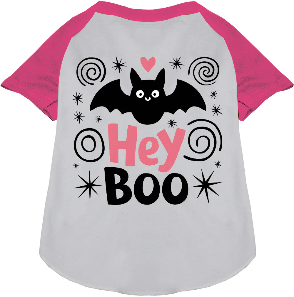 Hey Boo! Pet Raglan Shirt - Image 4