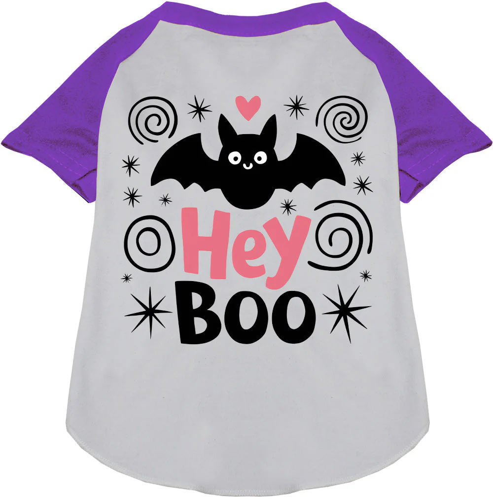 Hey Boo! Pet Raglan Shirt - Image 6
