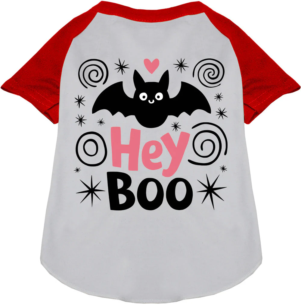 Hey Boo! Pet Raglan Shirt - Image 7