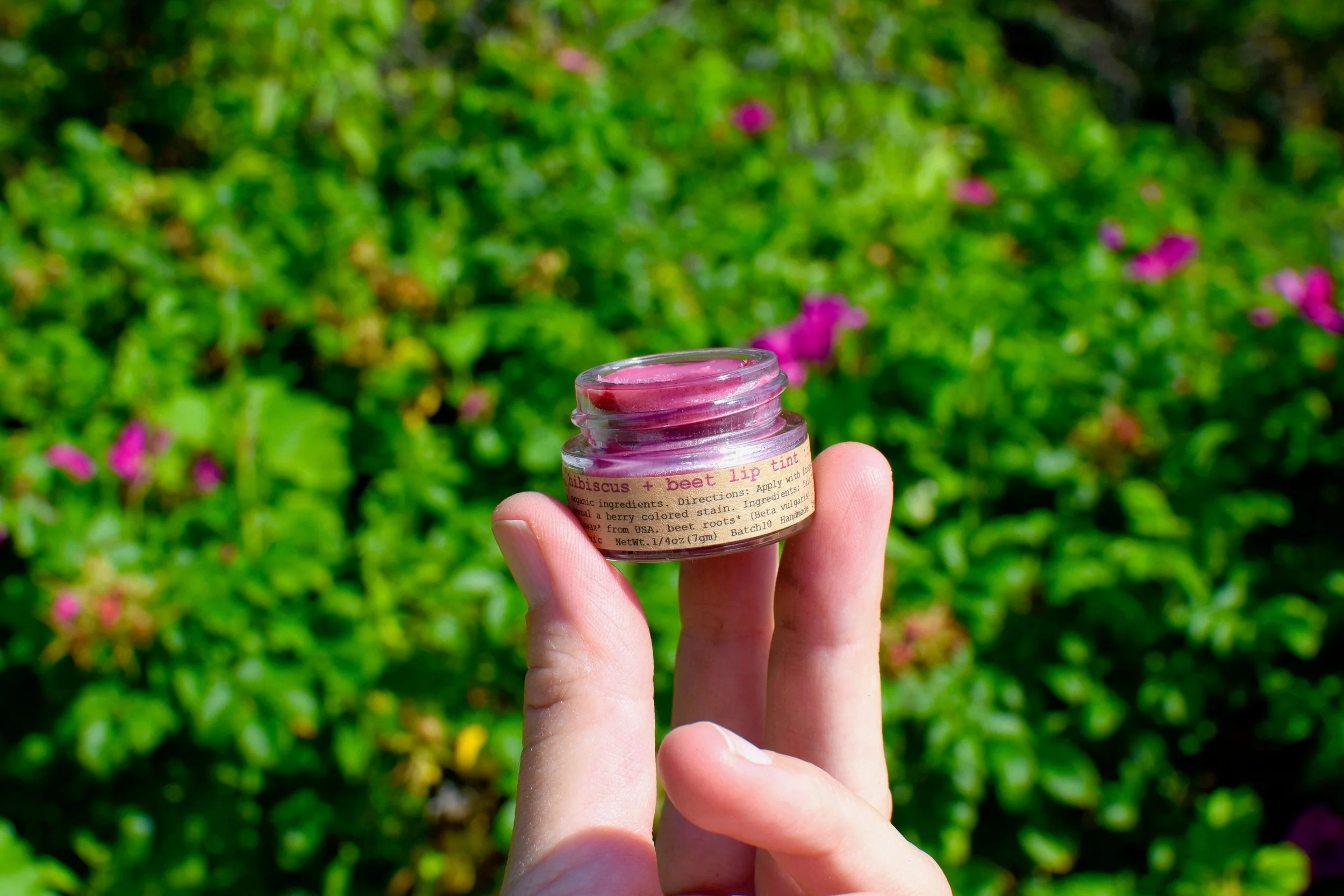 Hibiscus + Beet Lip Tint - Image 5