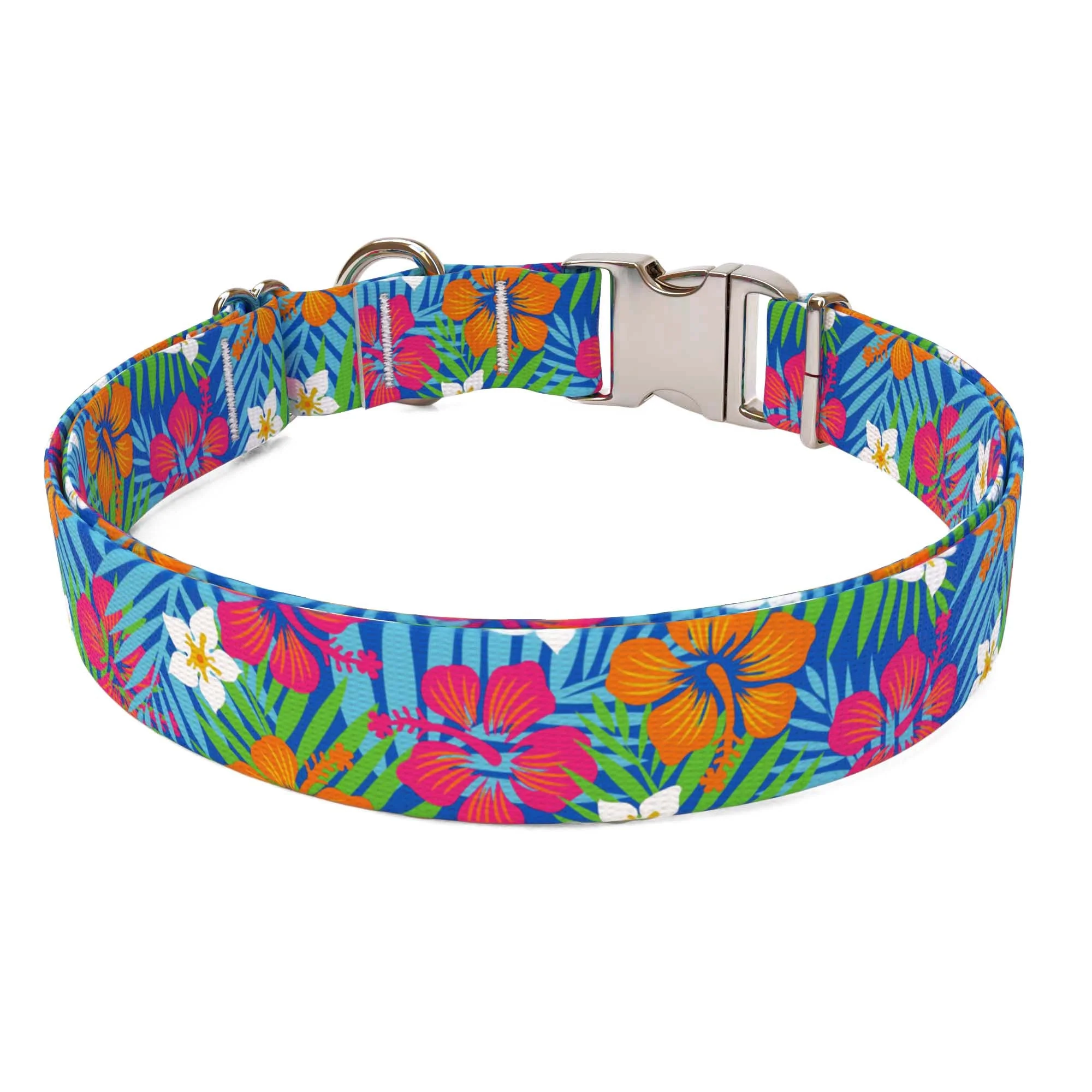Hibiscus Paradise Dog Collar - Image 2