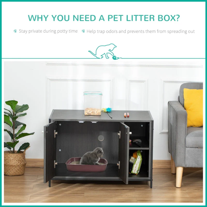 Hidden Cat Litter Box Enclosure - Image 12