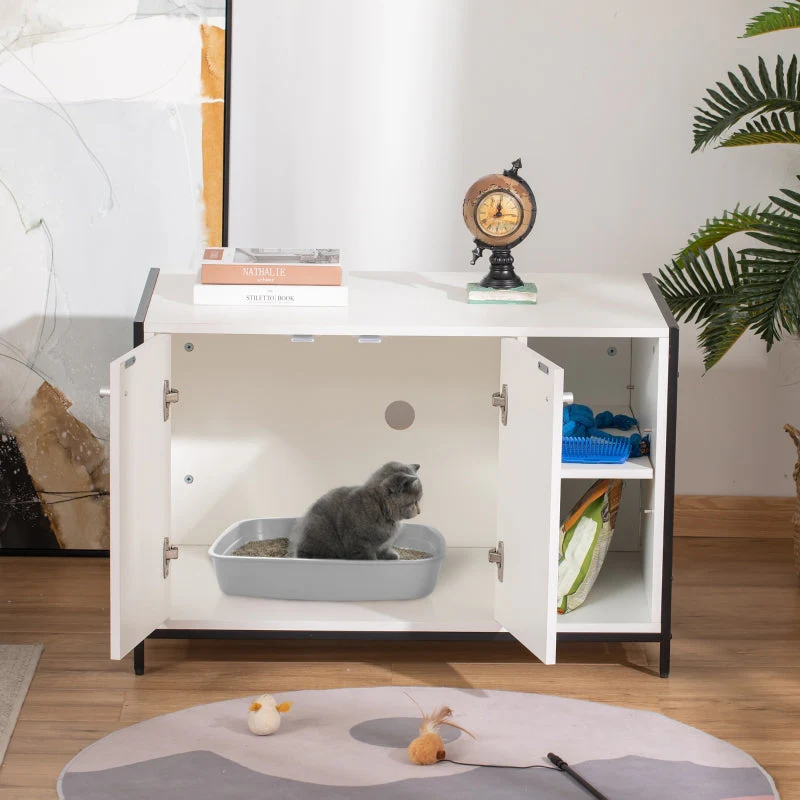 Hidden Cat Litter Box Enclosure - Image 2