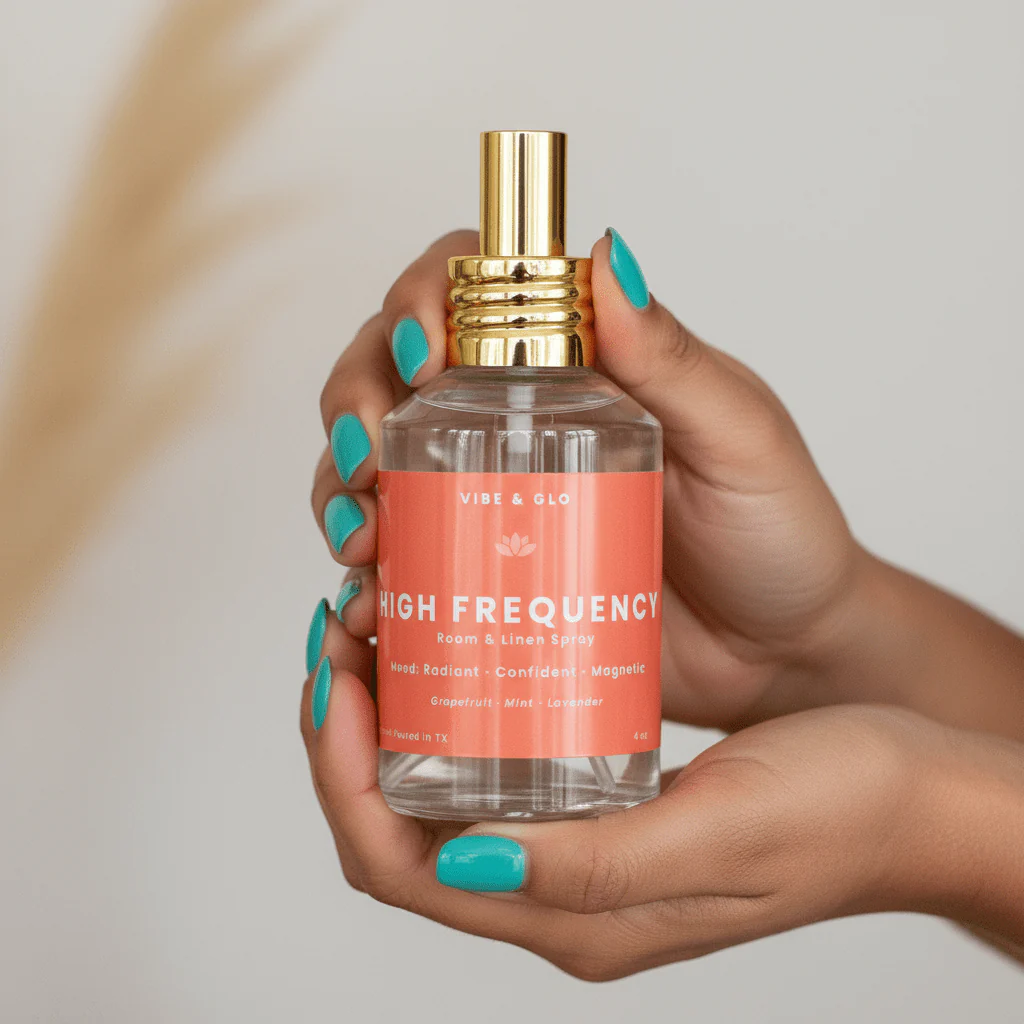 High Frequency – Grapefruit & Mint Room Spray - Image 2