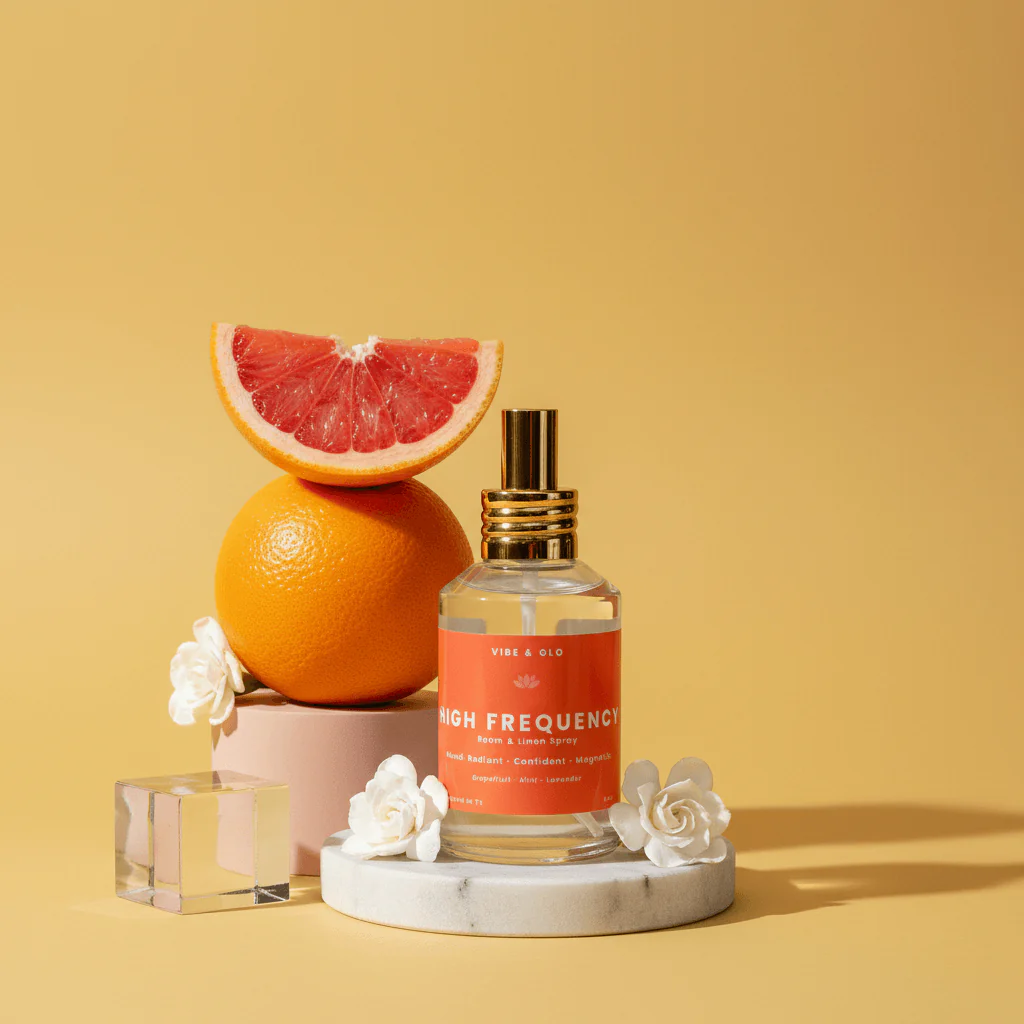 High Frequency – Grapefruit & Mint Room Spray - Image 4
