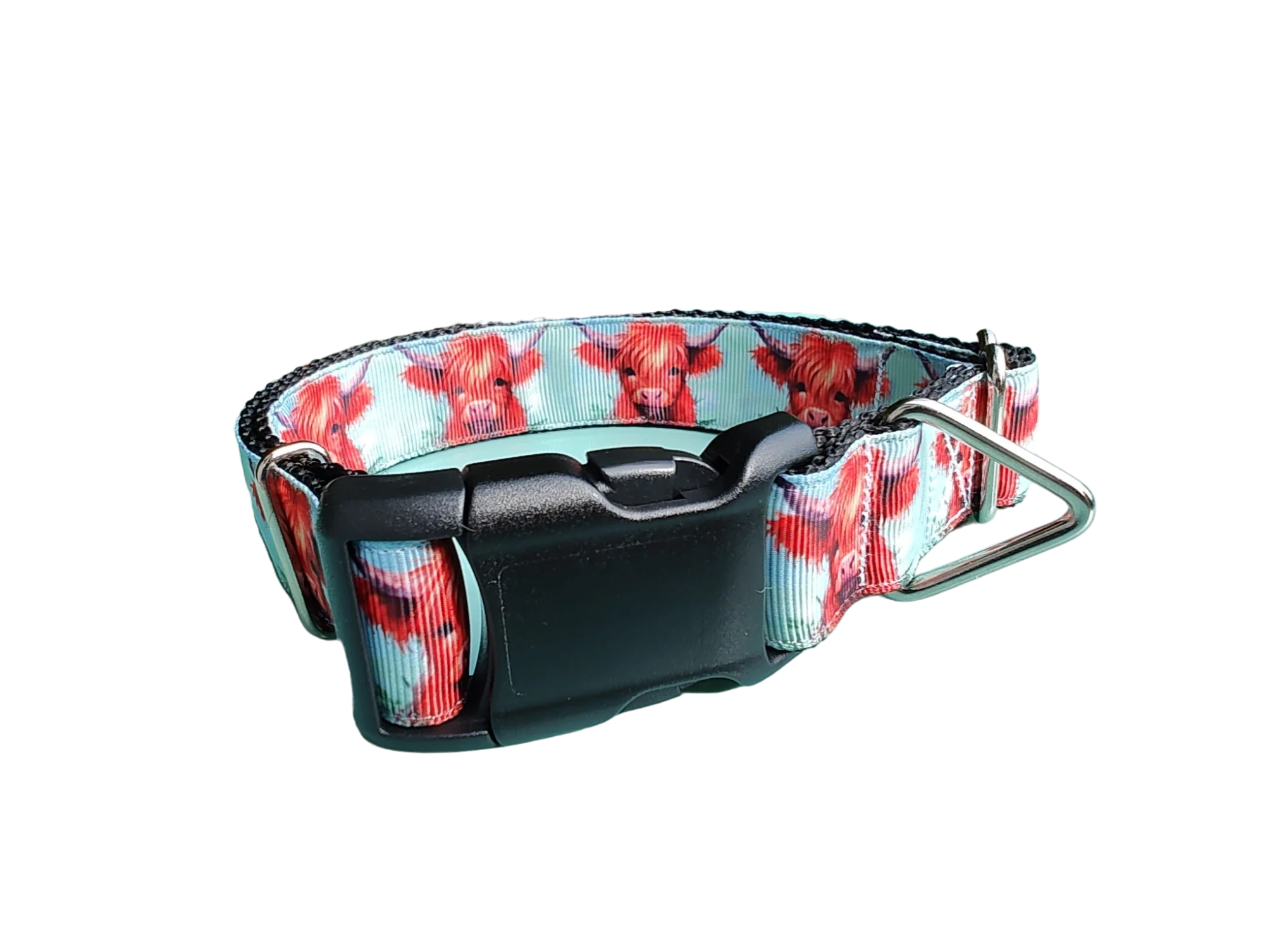 Highland Cows Nylon Dog Collar - Image 2
