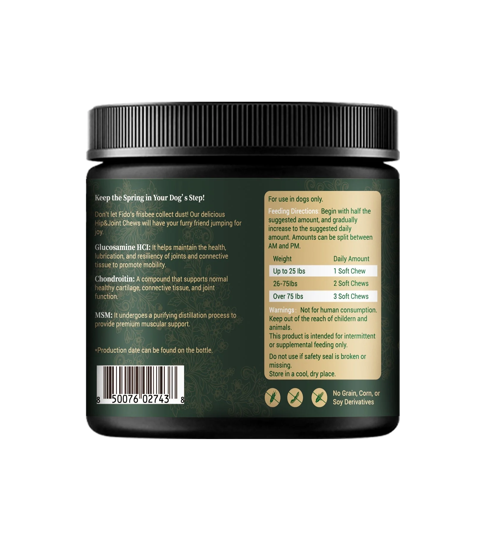 Hip & Joint Supplement for Dogs – Mobility Support for All Breeds - Image 7