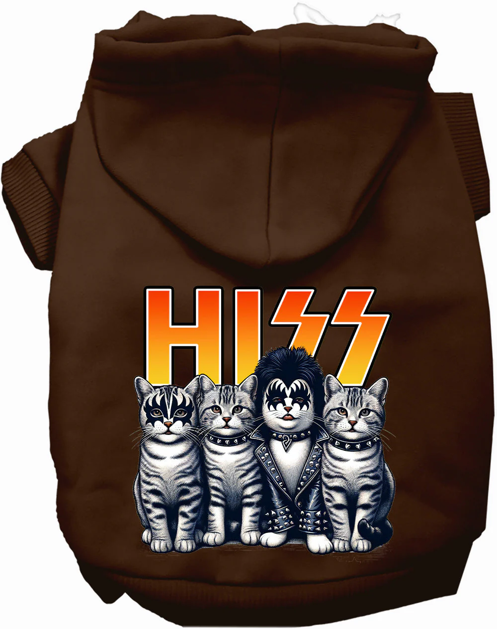 Hiss Kitties Parody Pet Hoodie - Image 4