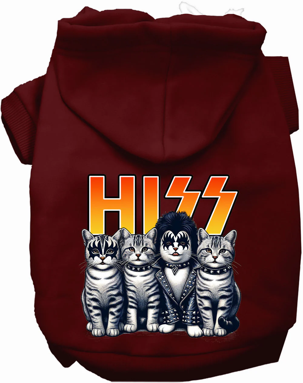 Hiss Kitties Parody Pet Hoodie - Image 7