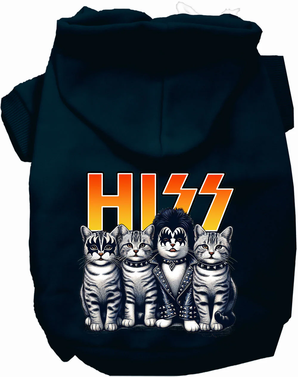 Hiss Kitties Parody Pet Hoodie - Image 8