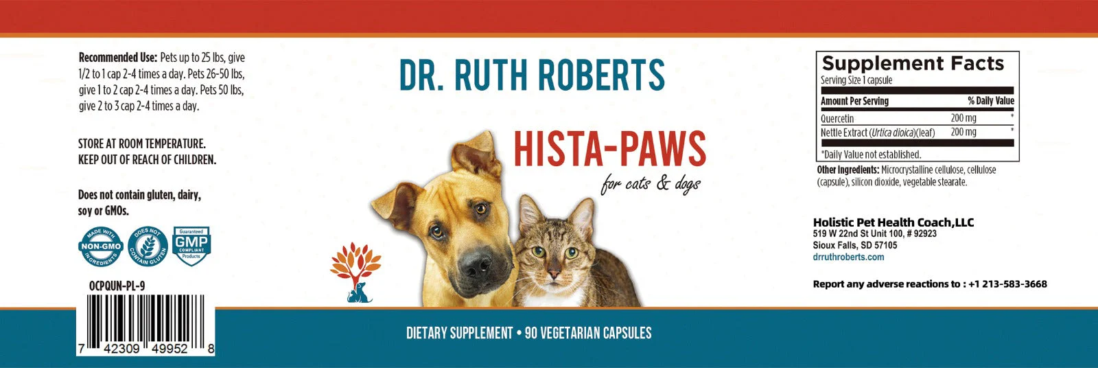 Hista Paws – with Quercetin for Dogs and Cats - Image 13