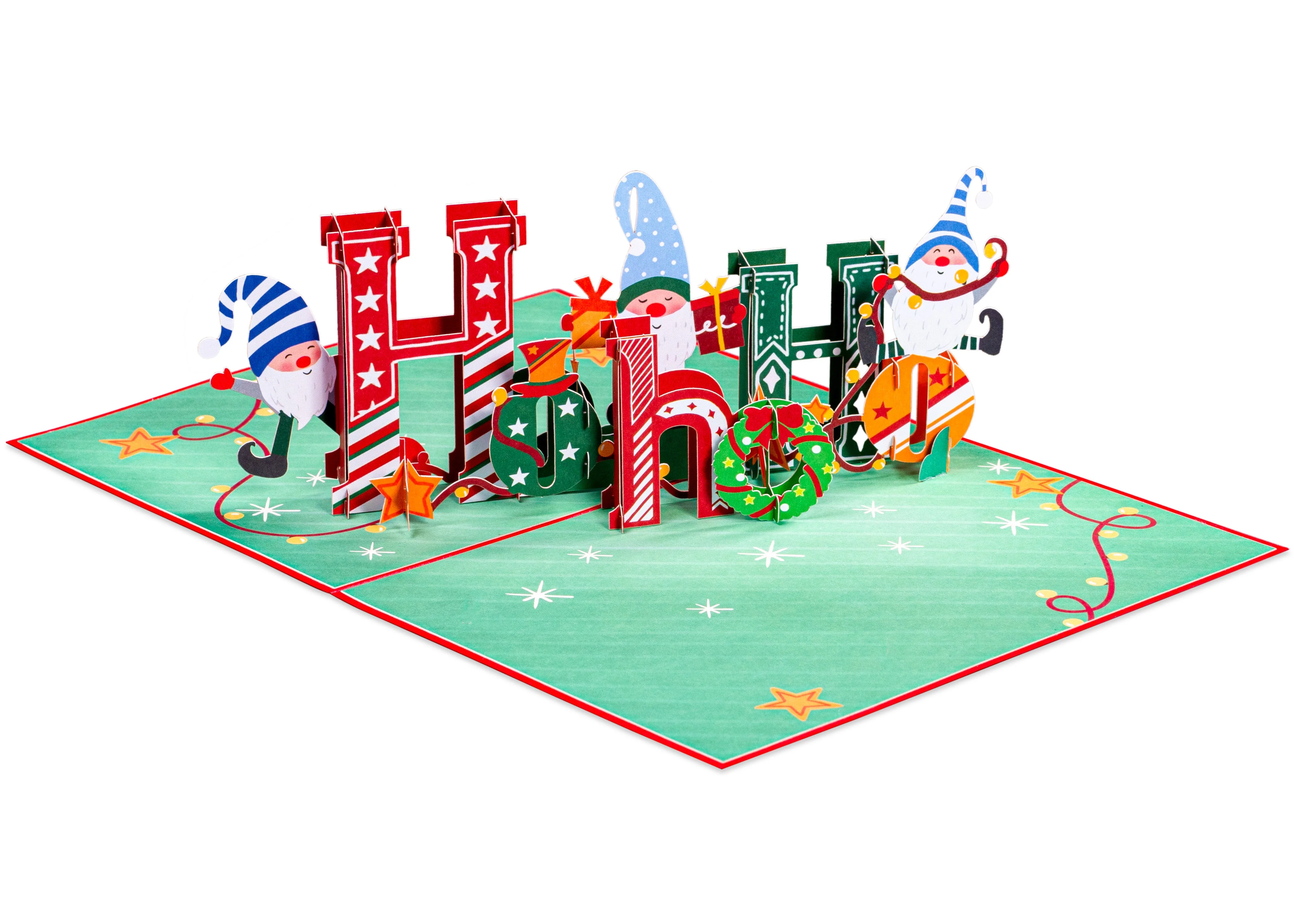 Ho Ho Ho Christmas Popup Card - Image 7