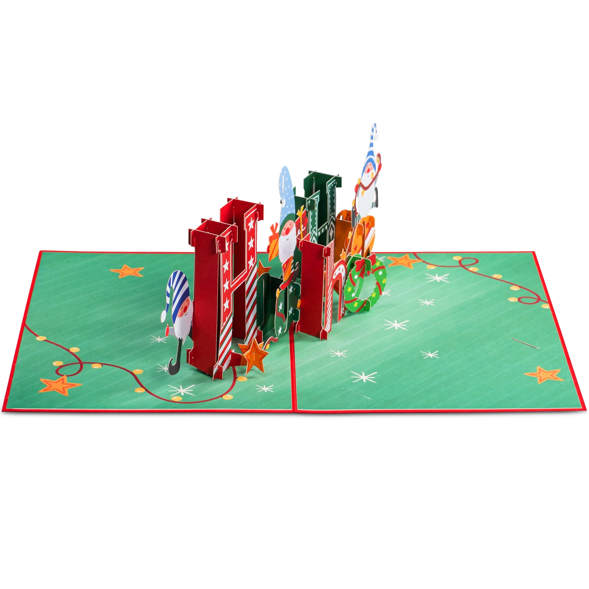 Ho Ho Ho Christmas Popup Card - Image 8