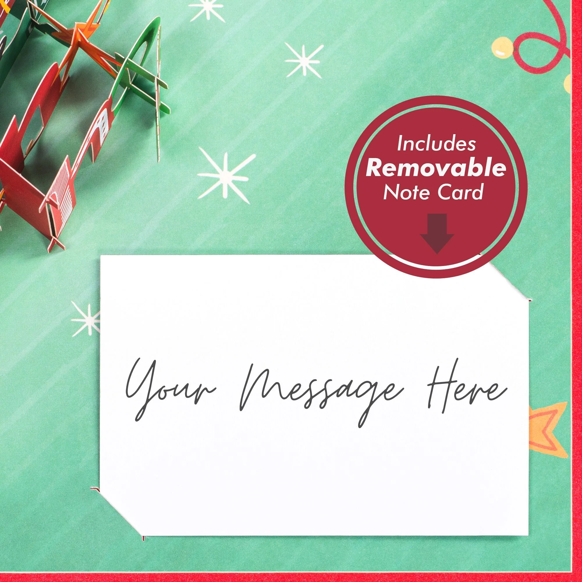 Ho Ho Ho Christmas Popup Card - Image 9