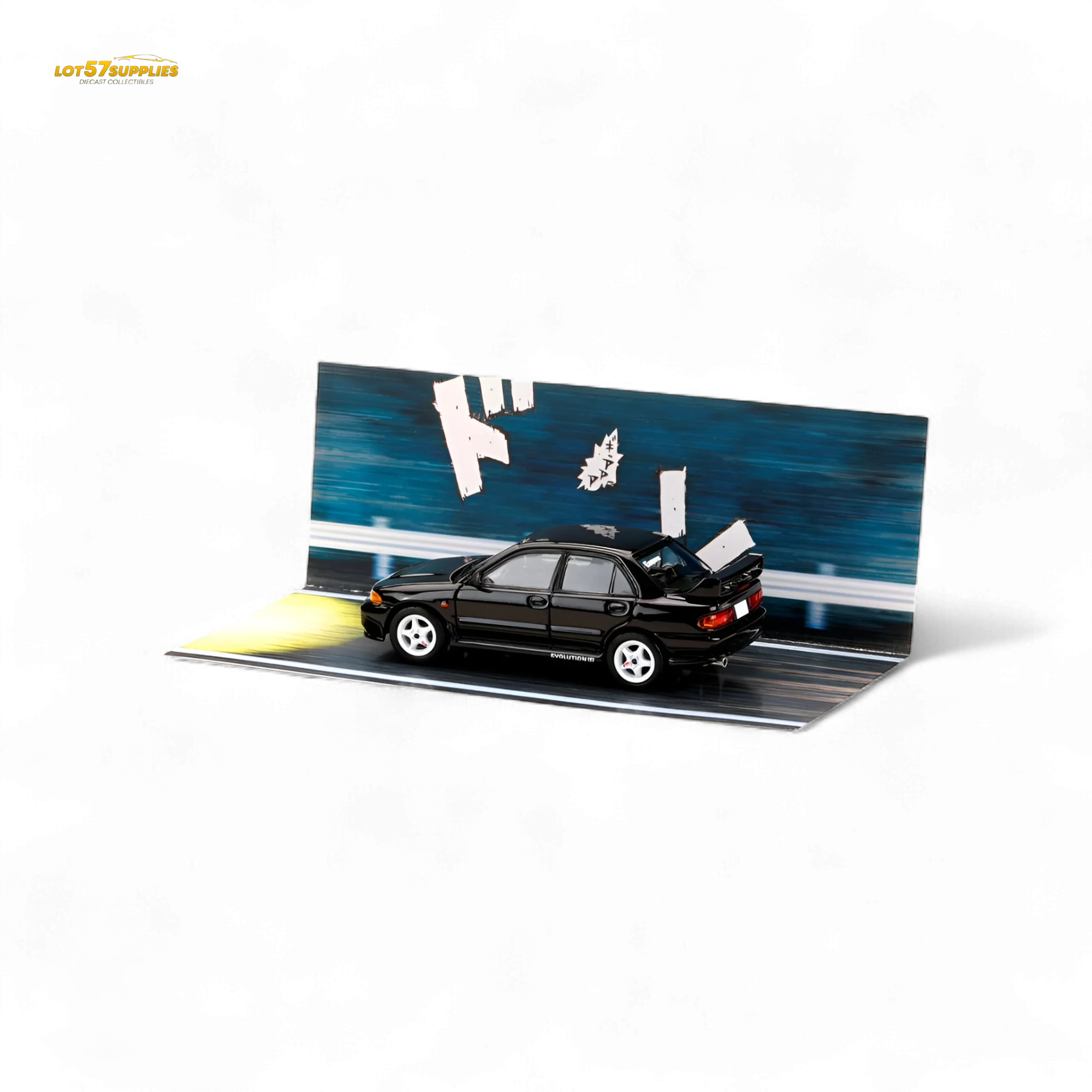 Hobby Japan Mitsubishi Lancer Evo III Black 1:64 - Image 7