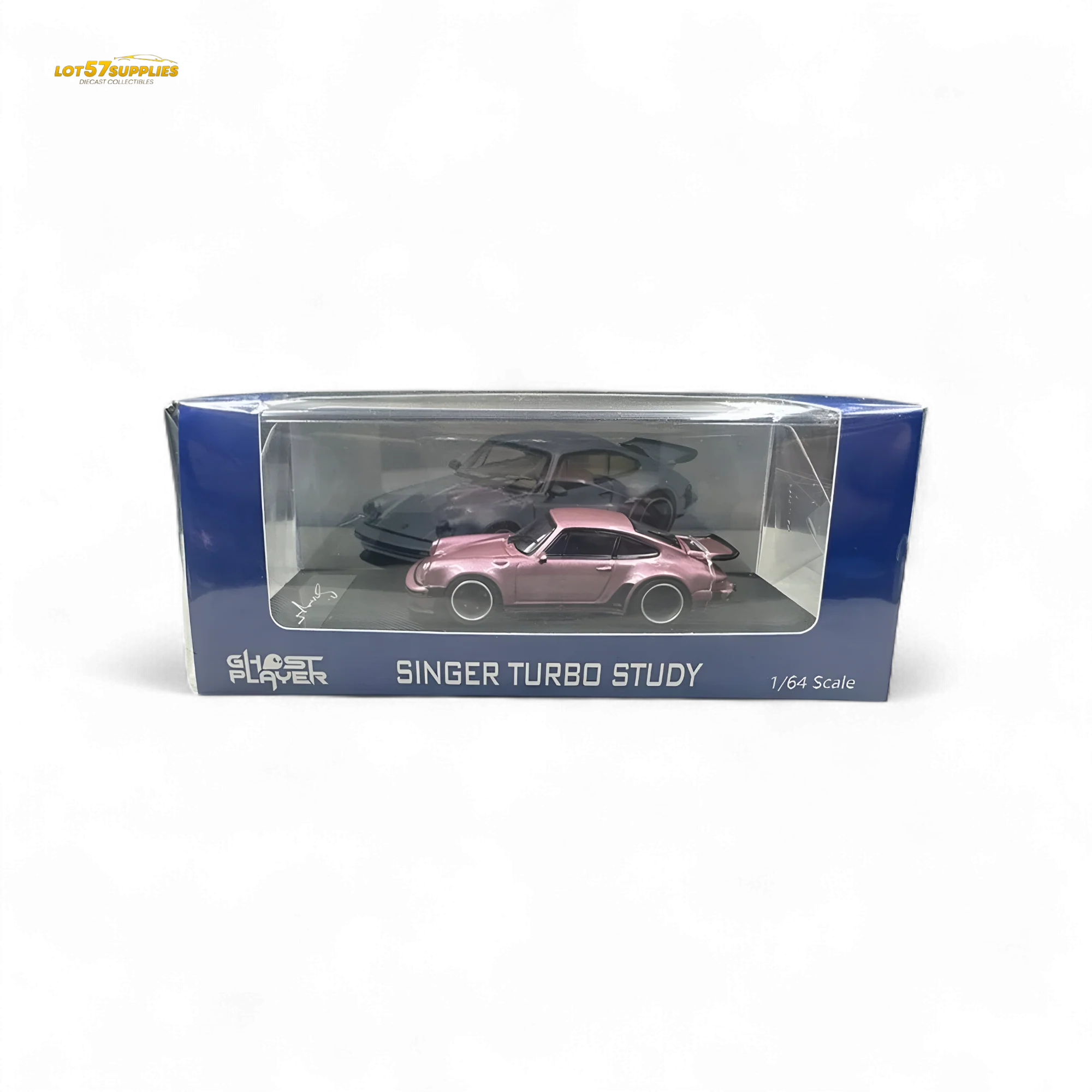 HobbyFans Porsche 930 Singer Pink 1:64 - Image 5