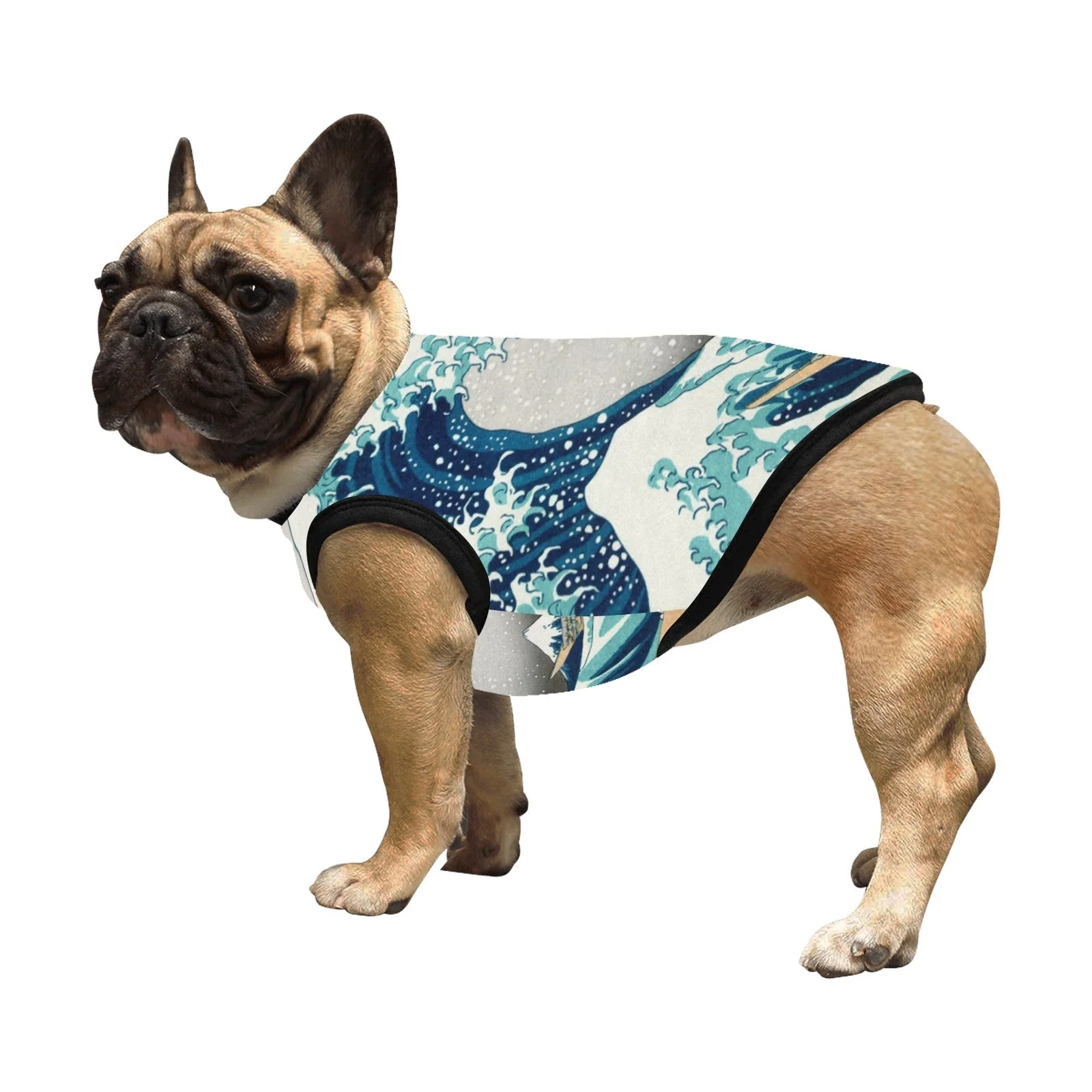 Hokusai Great Wave Off Kanagawa Tank Top - Image 2
