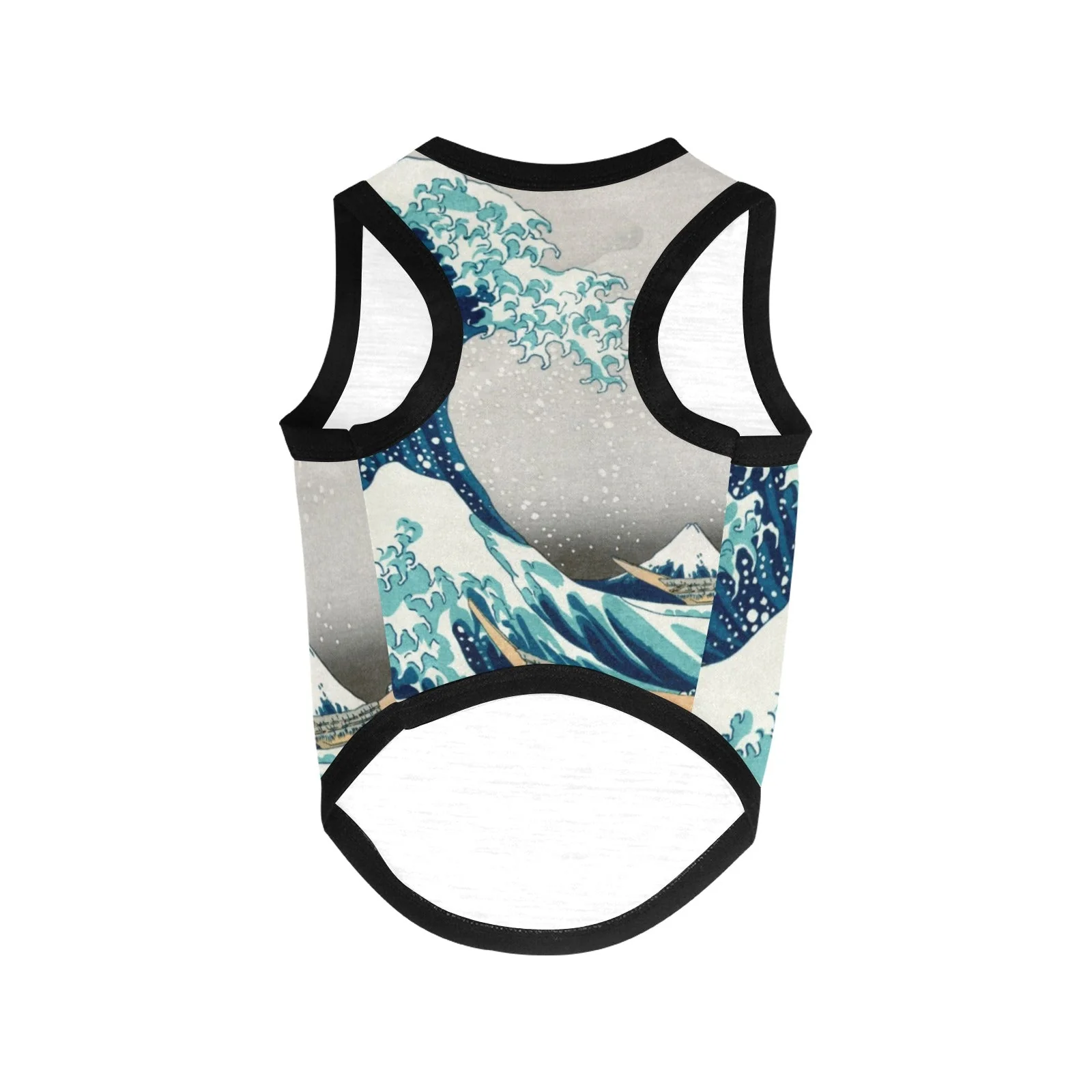 Hokusai Great Wave Off Kanagawa Tank Top - Image 3