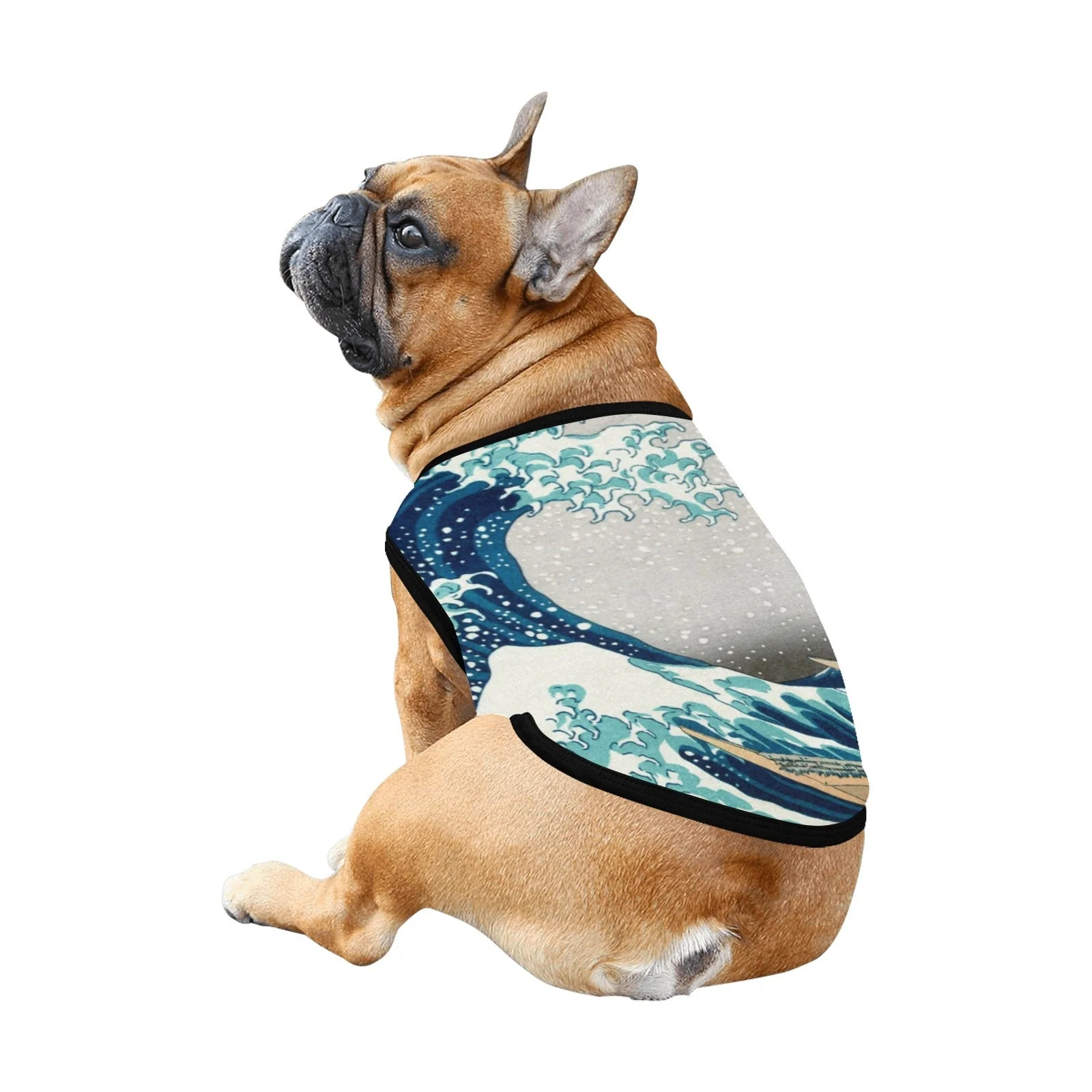 Hokusai Great Wave Off Kanagawa Tank Top - Image 4